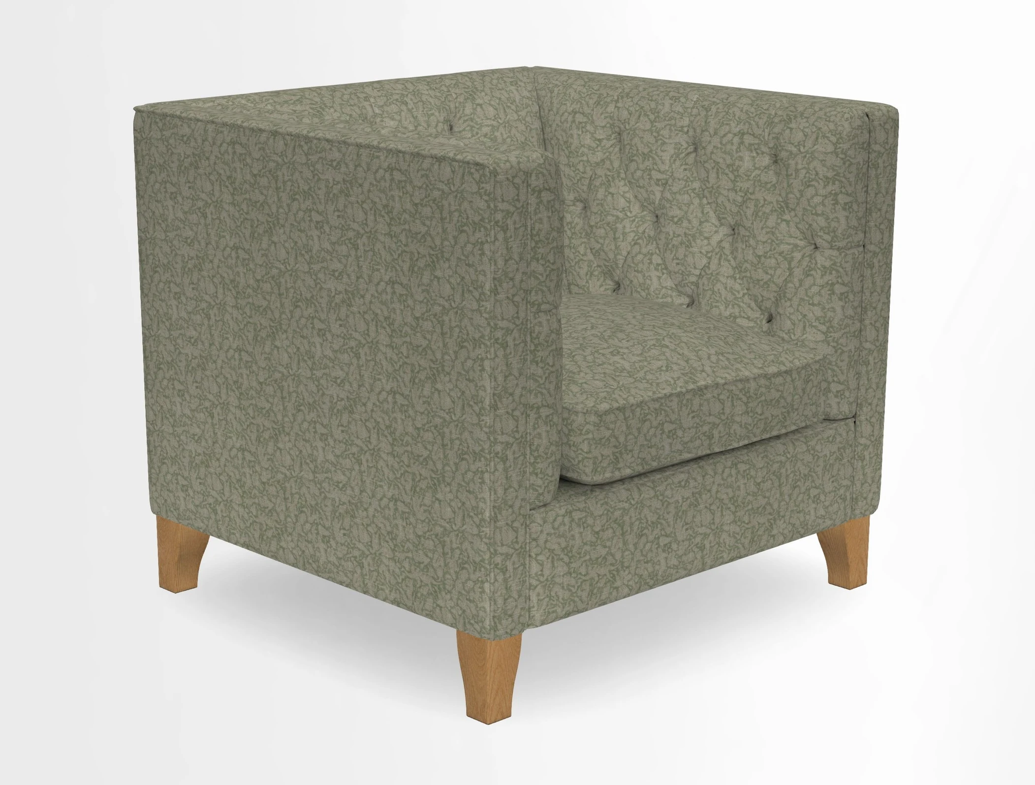 Haresfield Chair in Two Tone Plain Biscuit