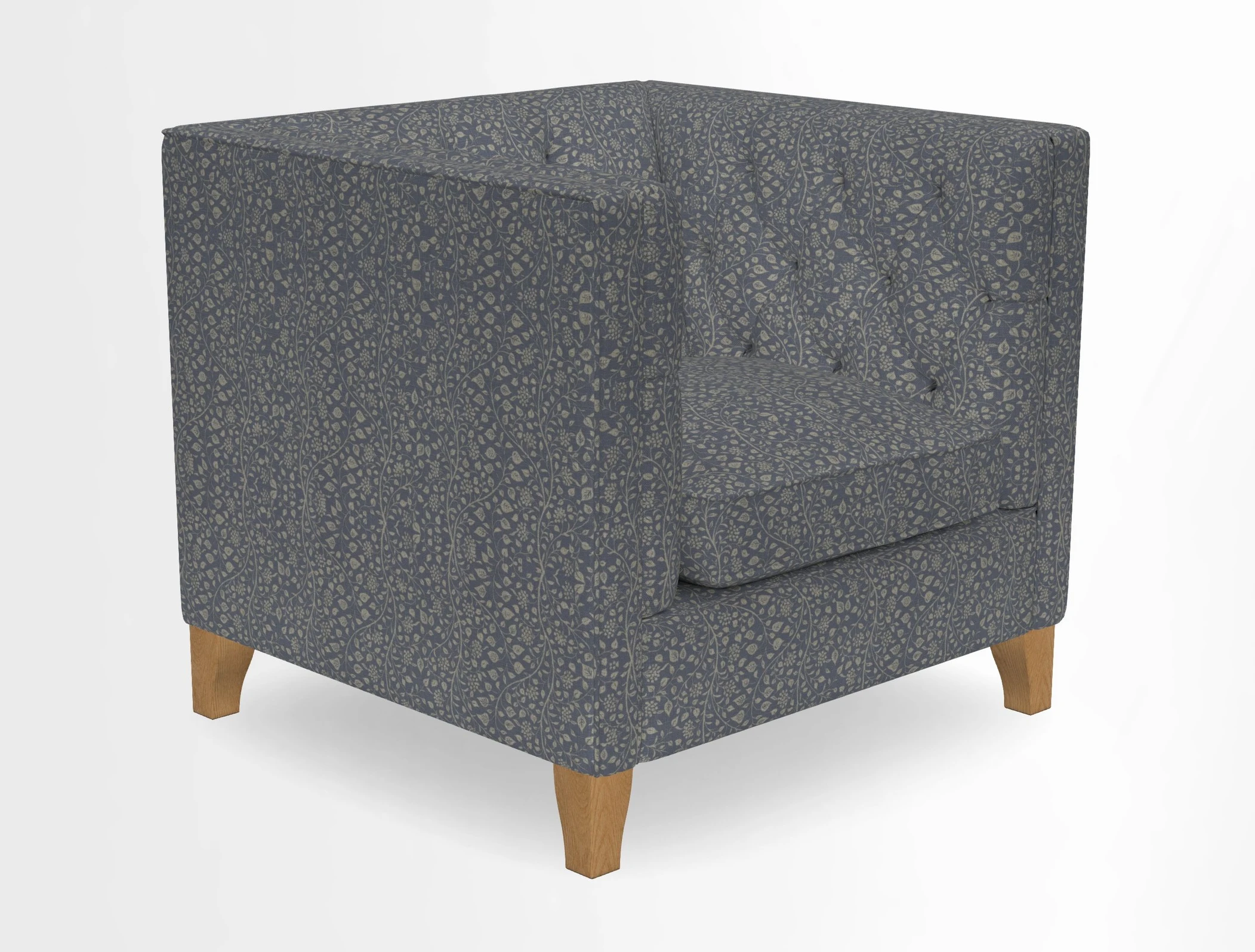 Haresfield Chair in Two Tone Plain Biscuit