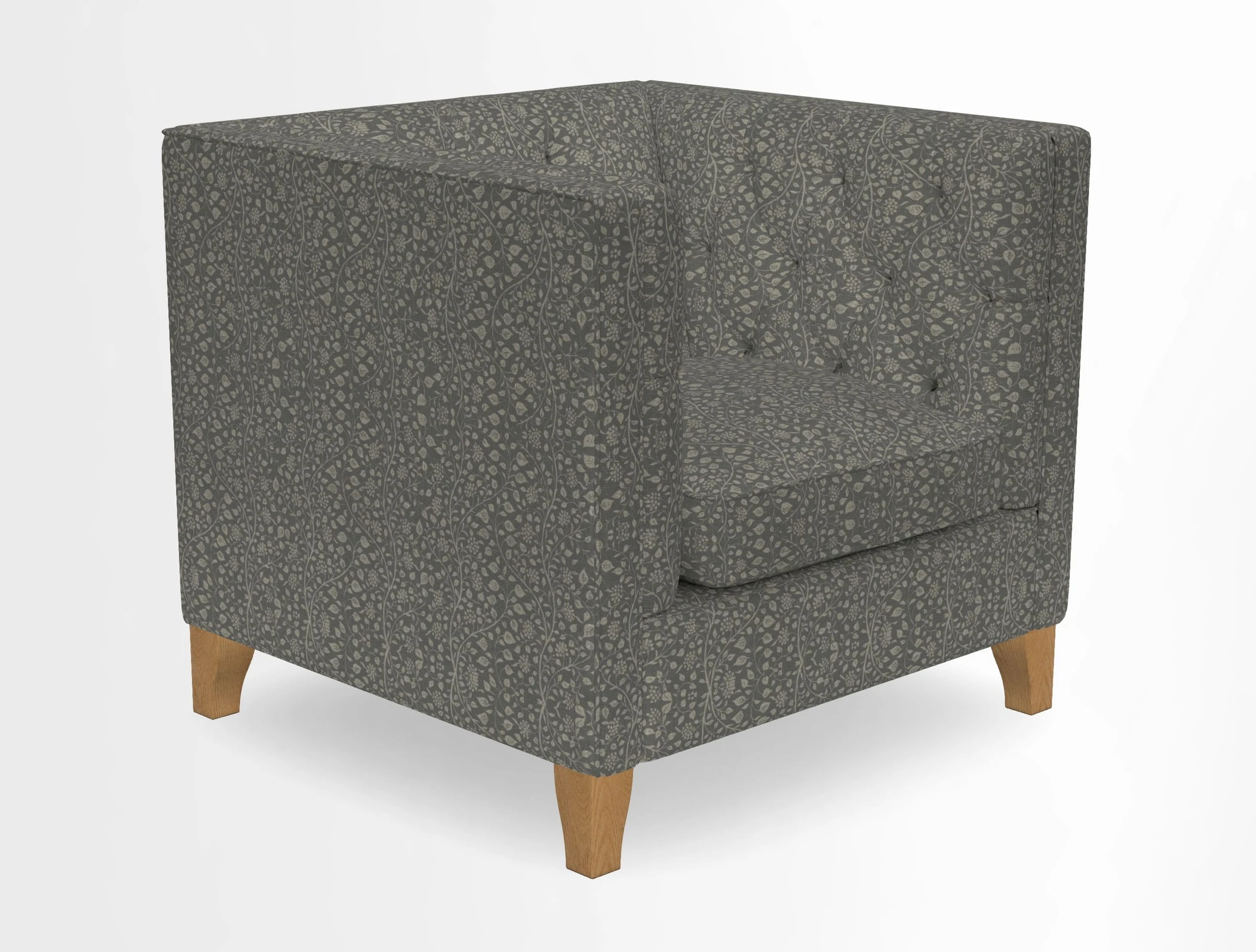 Haresfield Chair in Two Tone Plain Biscuit