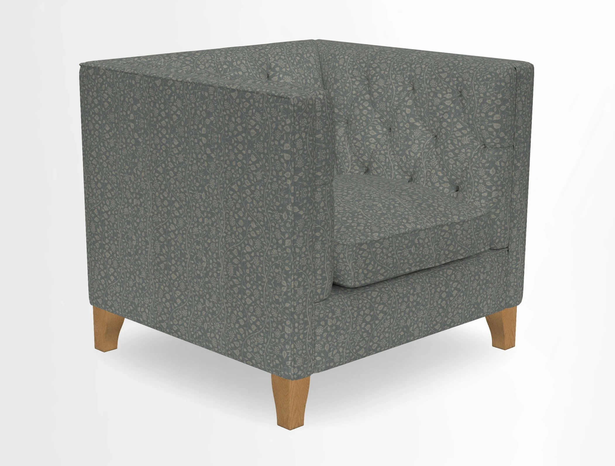 Haresfield Chair in Two Tone Plain Biscuit