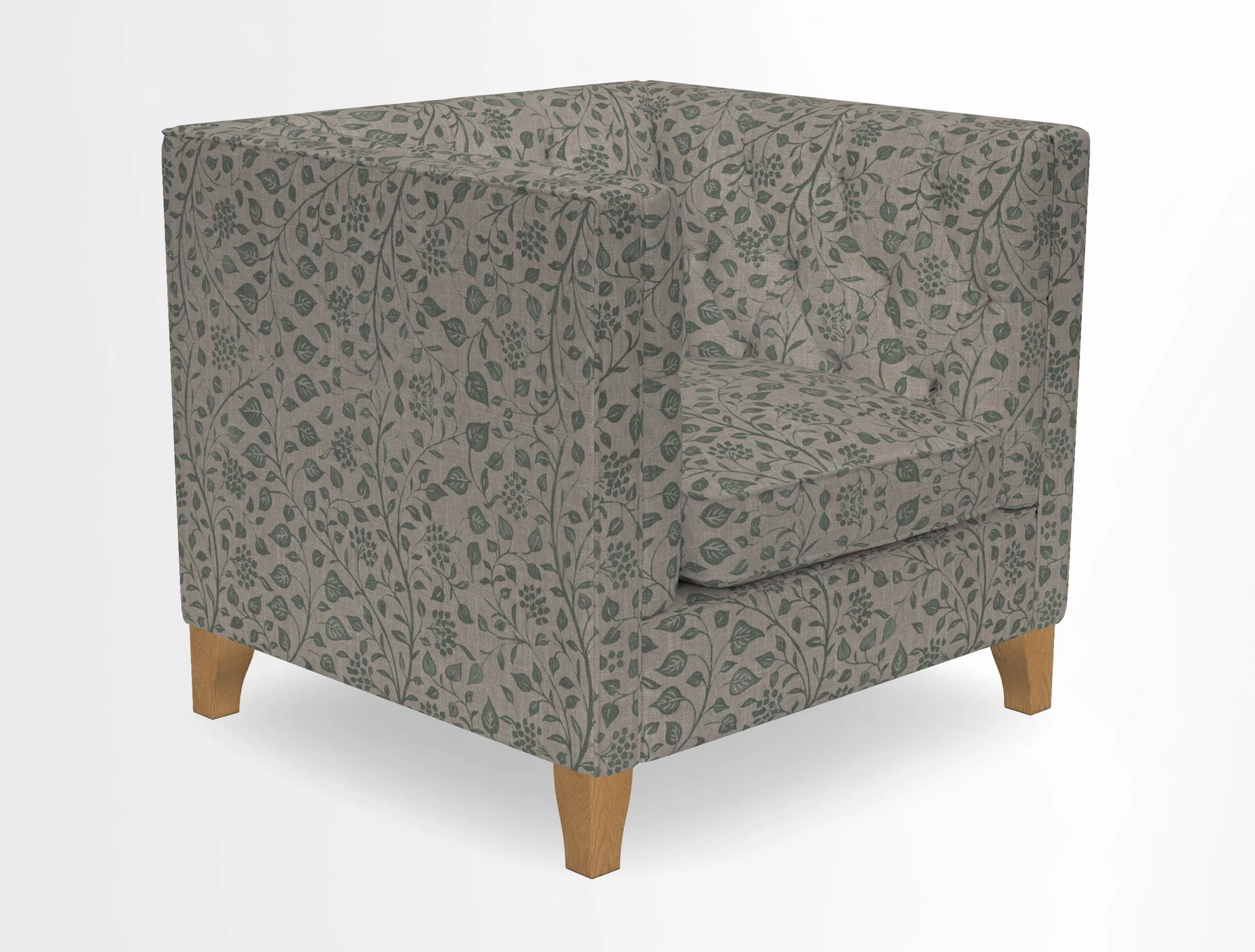 Haresfield Chair in Two Tone Plain Biscuit