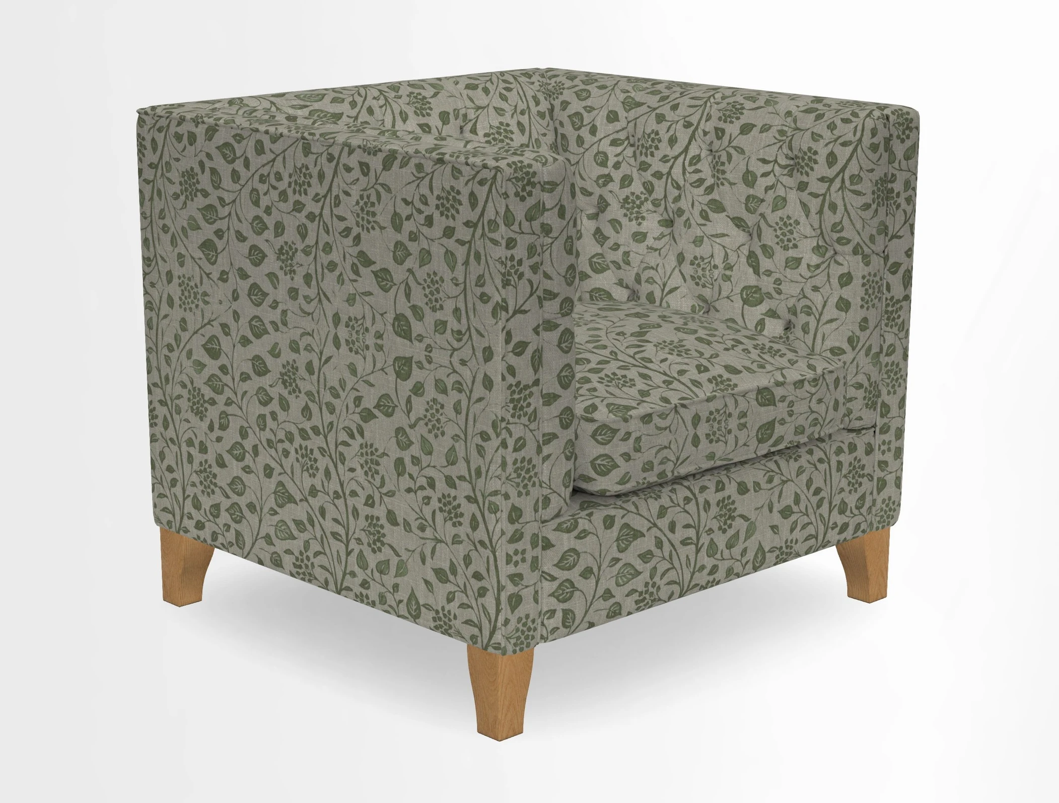 Haresfield Chair in Two Tone Plain Biscuit