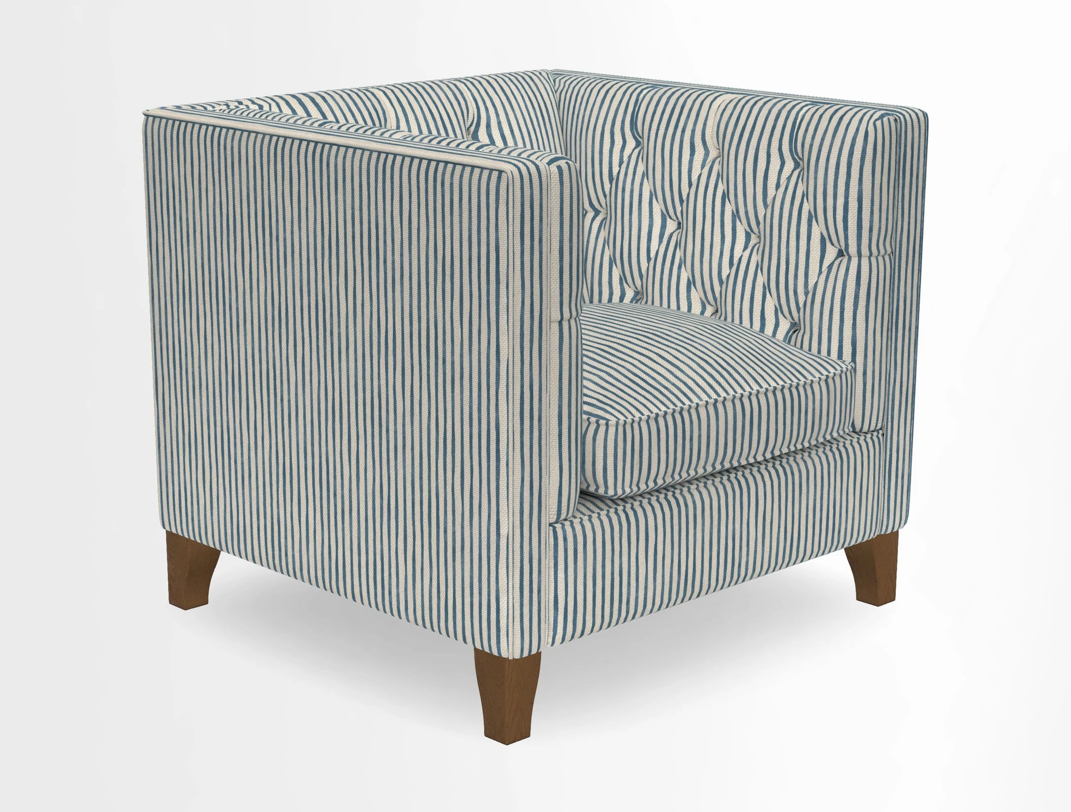 Haresfield Chair in Two Tone Plain Biscuit
