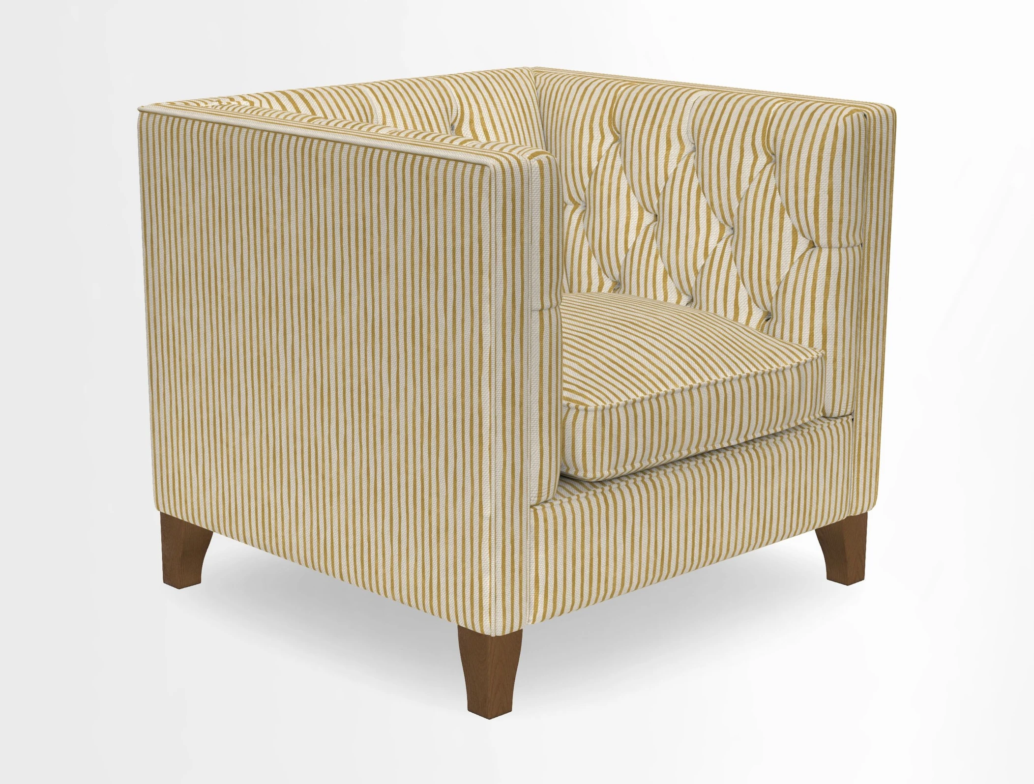 Haresfield Chair in Two Tone Plain Biscuit