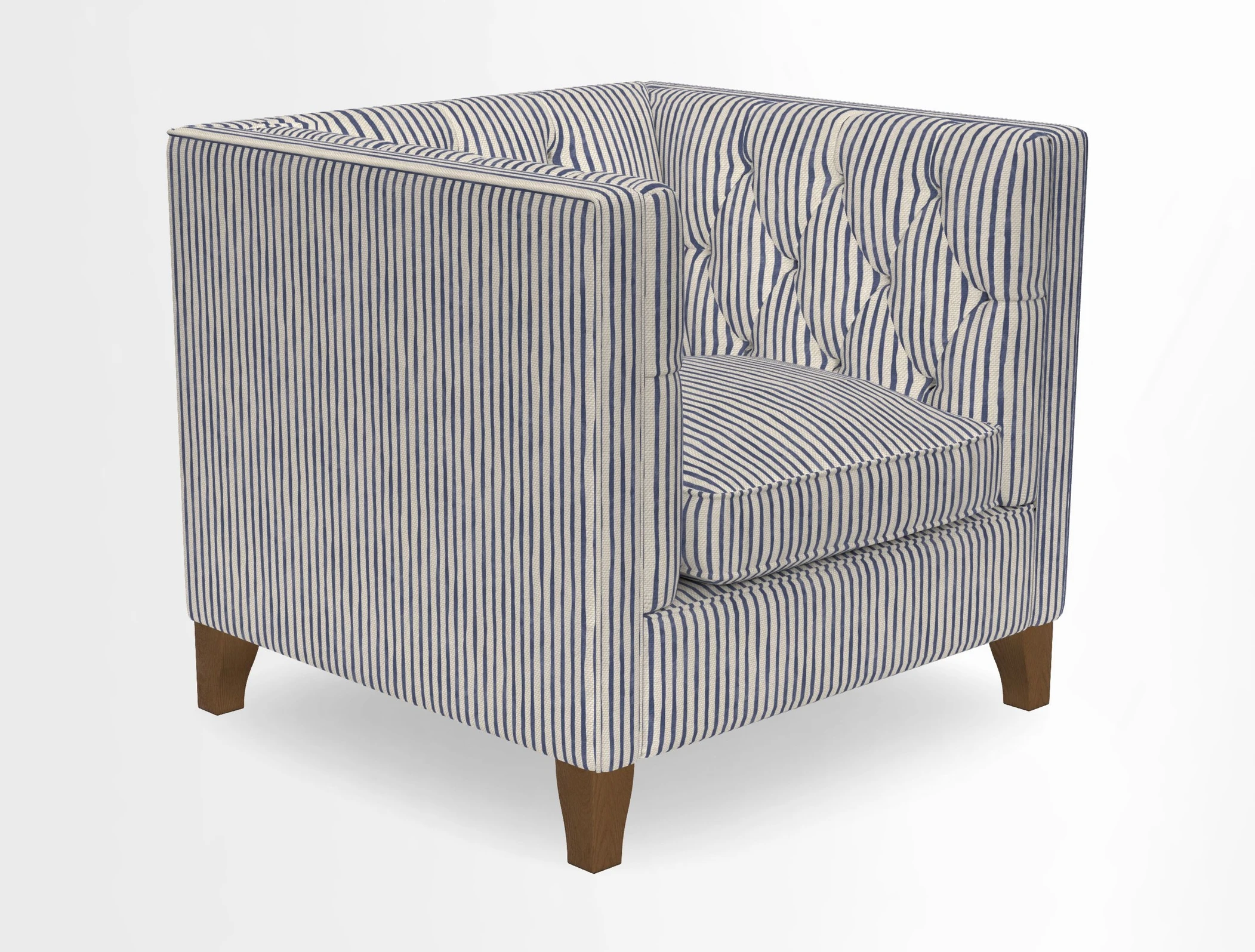 Haresfield Chair in Two Tone Plain Biscuit