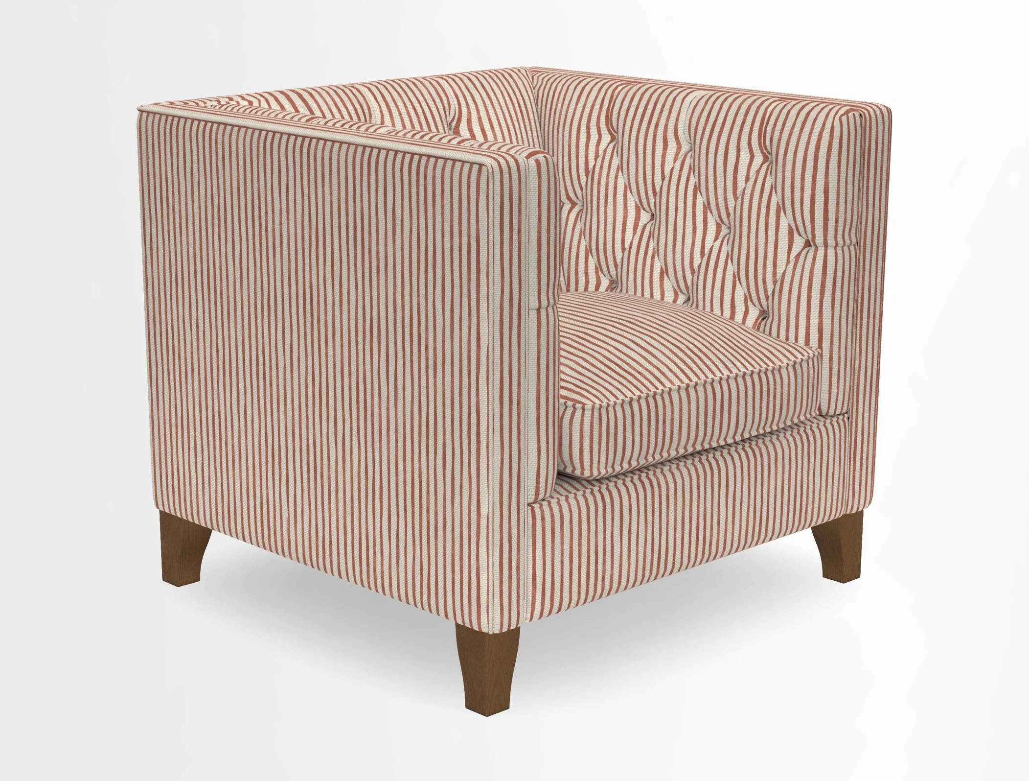 Haresfield Chair in Two Tone Plain Biscuit