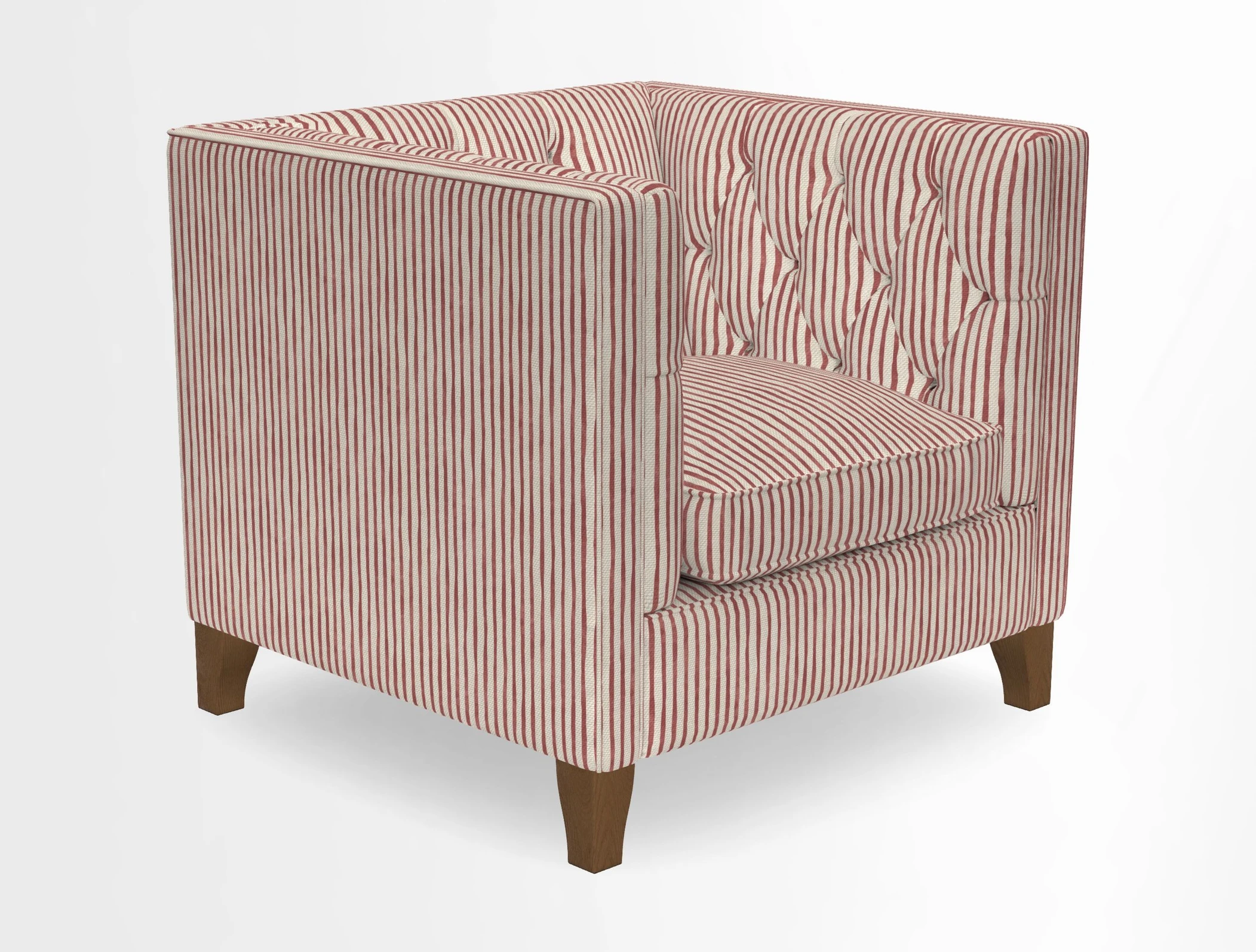 Haresfield Chair in Two Tone Plain Biscuit