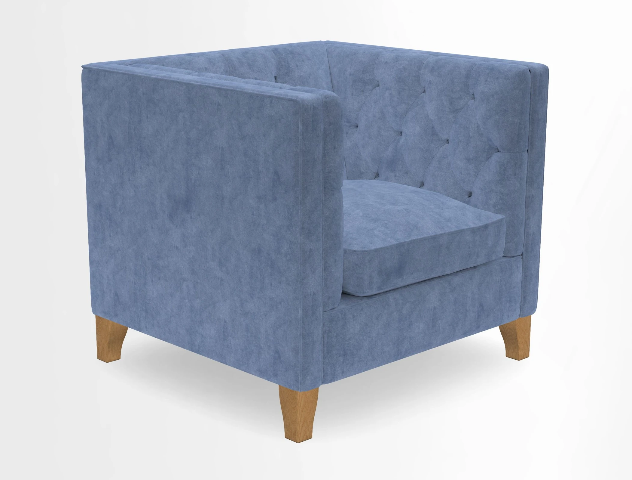 Haresfield Chair in Two Tone Plain Biscuit