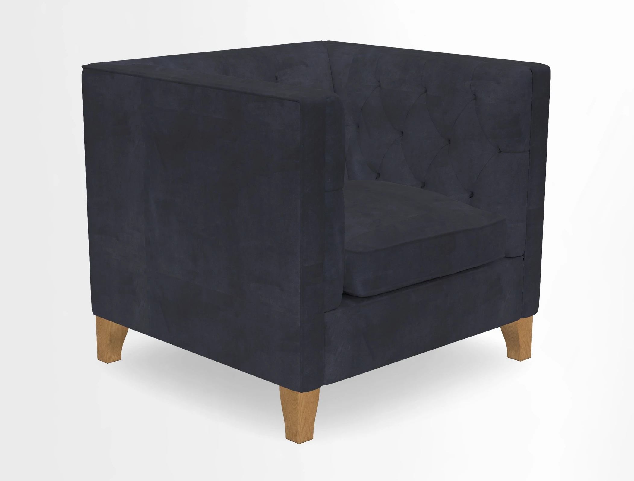 Haresfield Chair in Two Tone Plain Biscuit