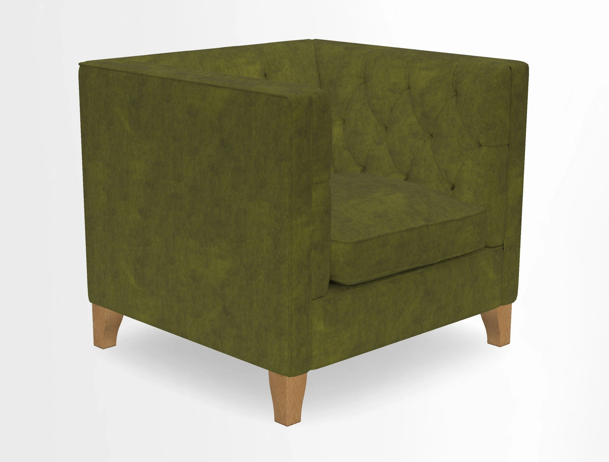 Haresfield Chair in Two Tone Plain Biscuit