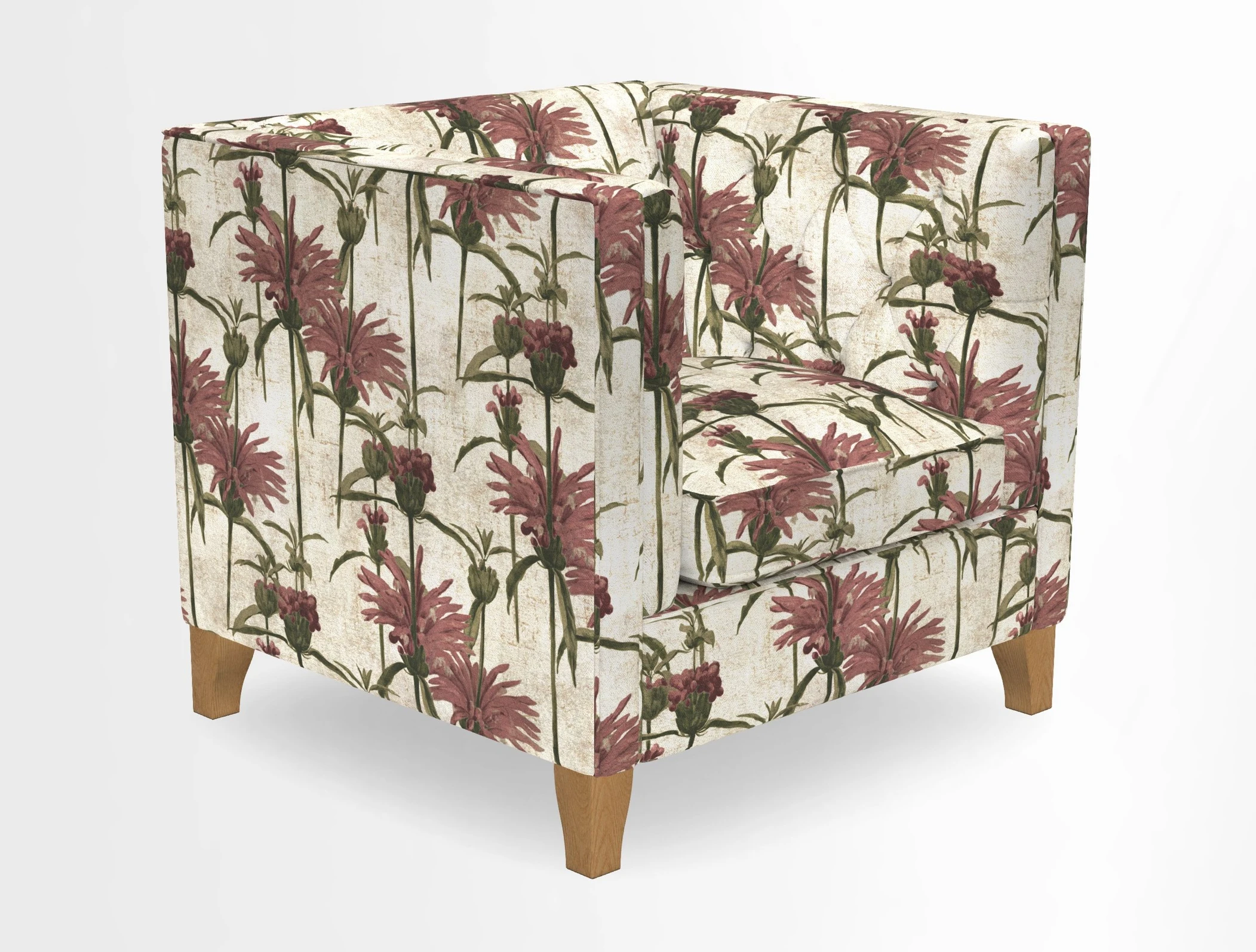 Haresfield Chair in Two Tone Plain Biscuit