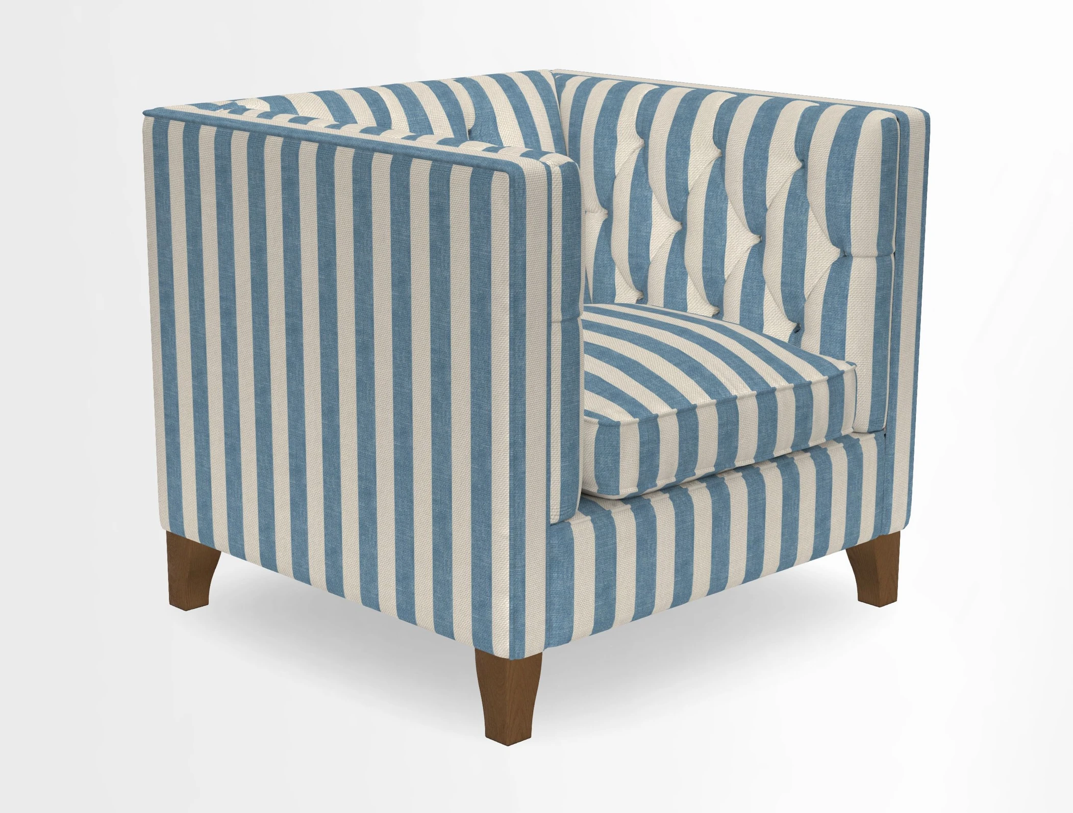 Haresfield Chair in Two Tone Plain Biscuit