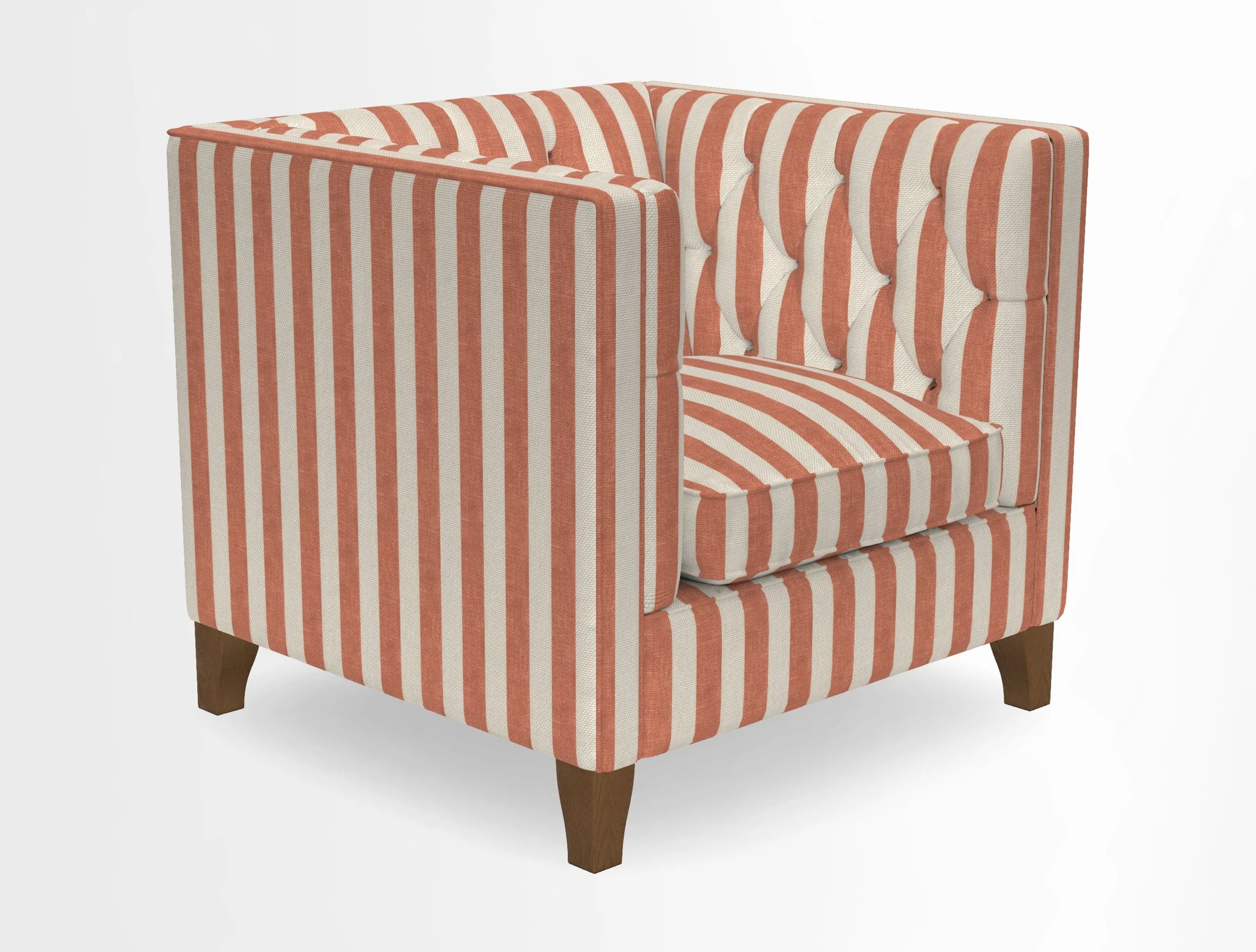 Haresfield Chair in Two Tone Plain Biscuit
