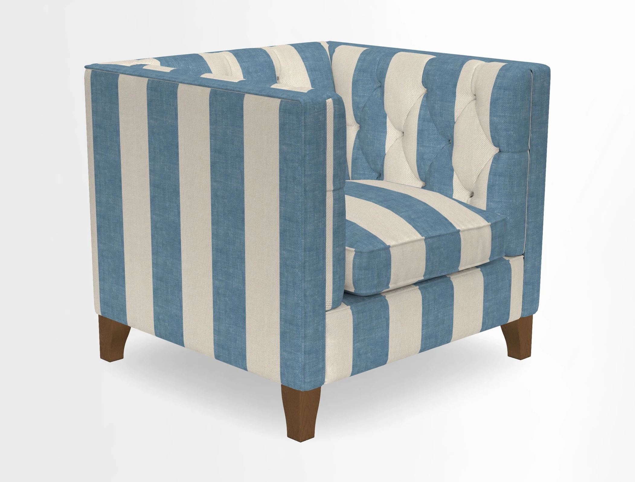 Haresfield Chair in Two Tone Plain Biscuit