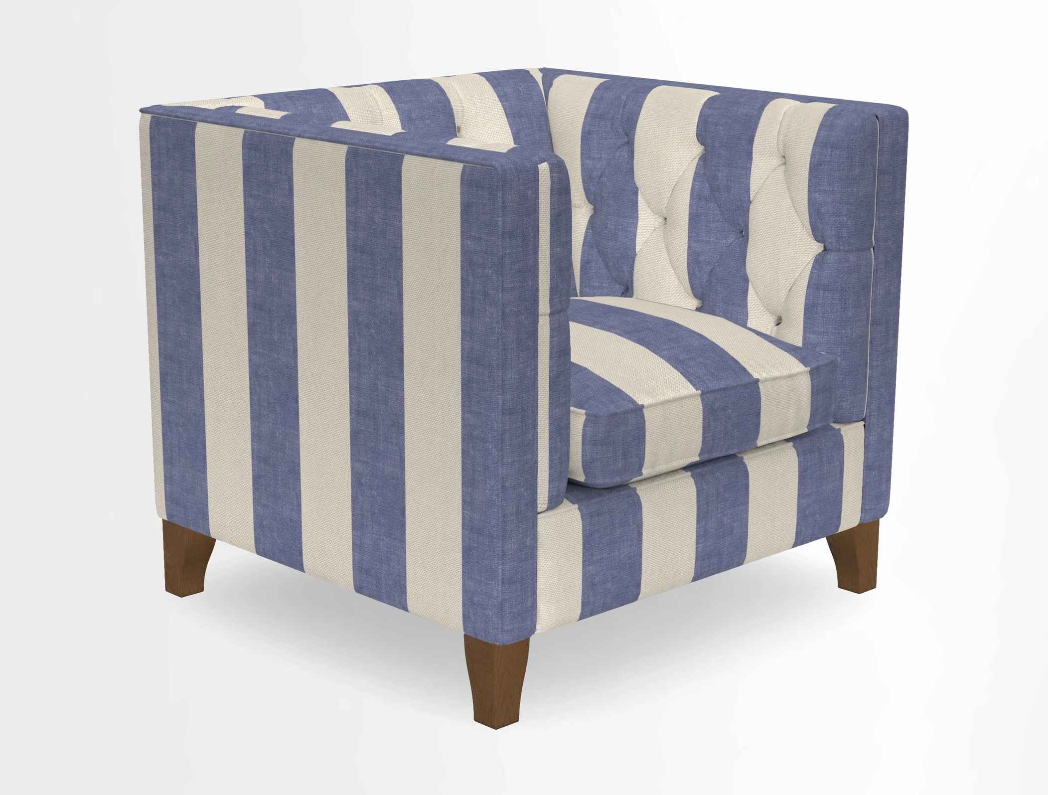 Haresfield Chair in Two Tone Plain Biscuit
