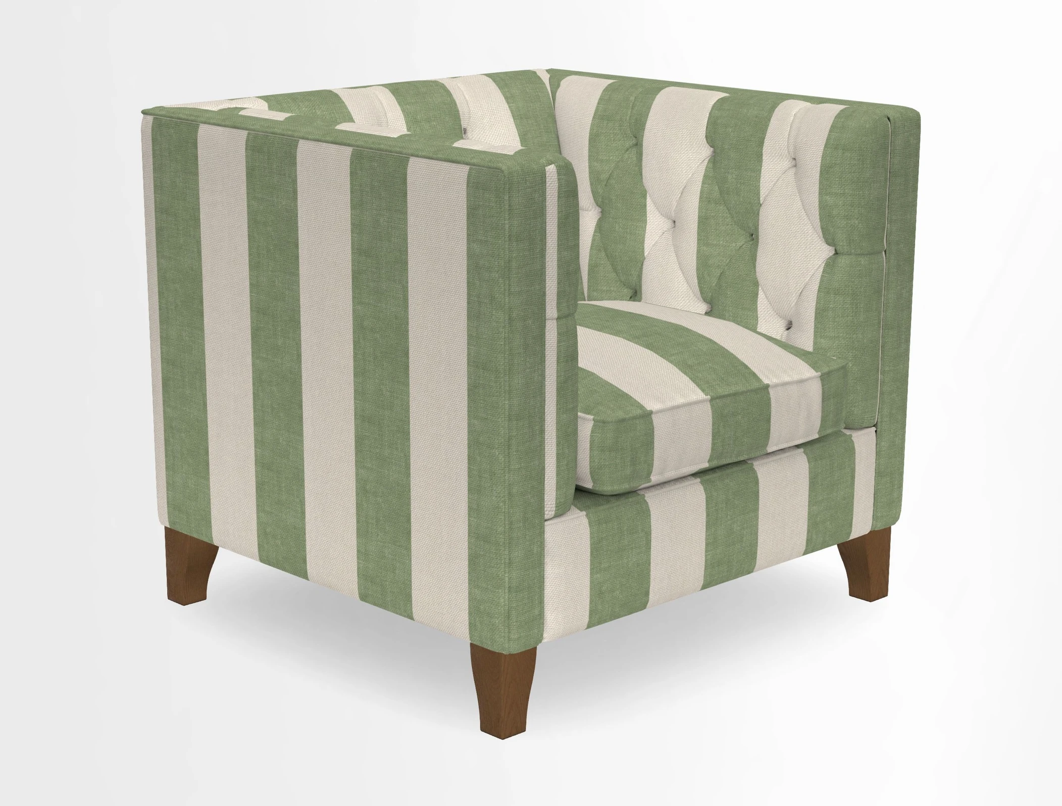Haresfield Chair in Two Tone Plain Biscuit
