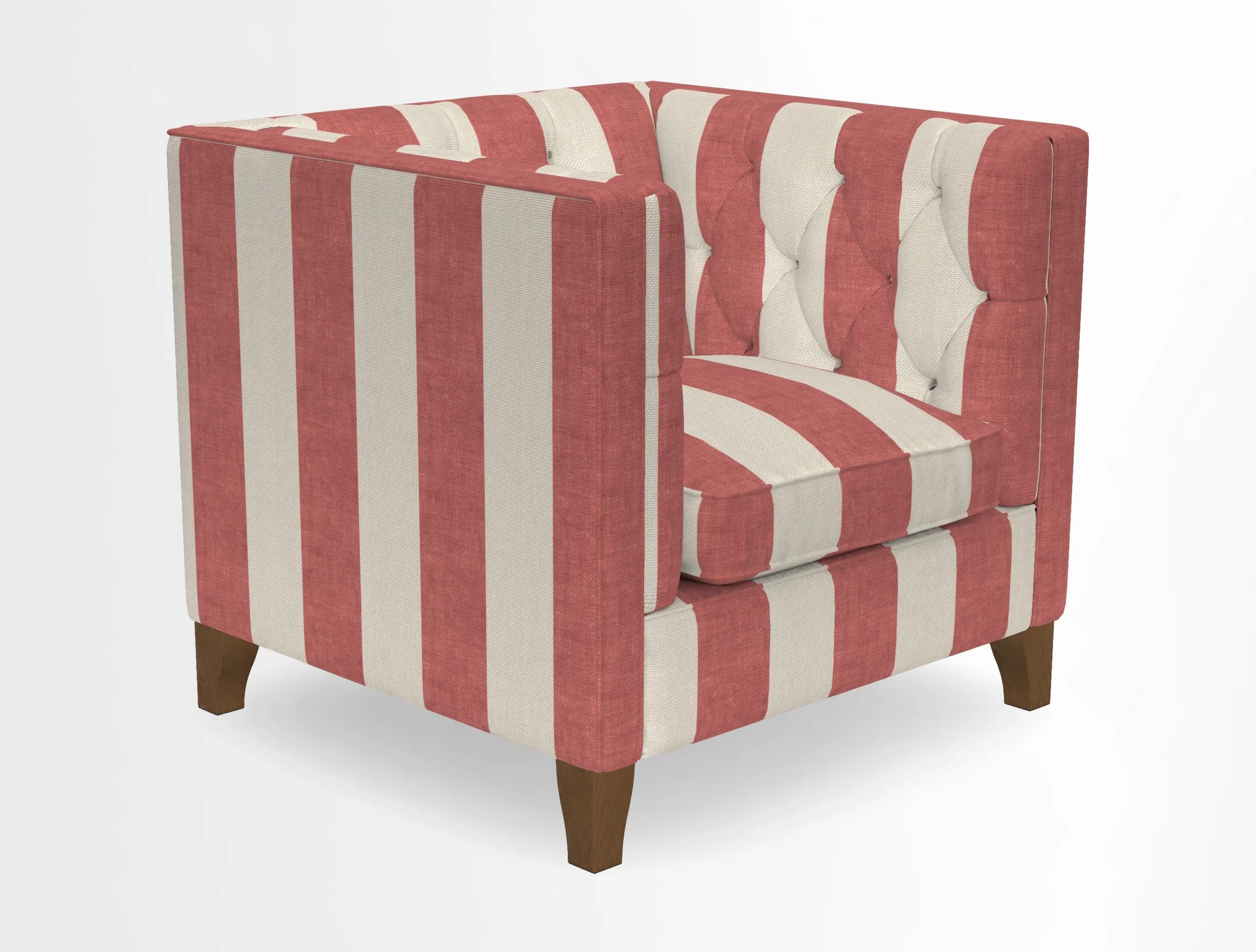 Haresfield Chair in Two Tone Plain Biscuit