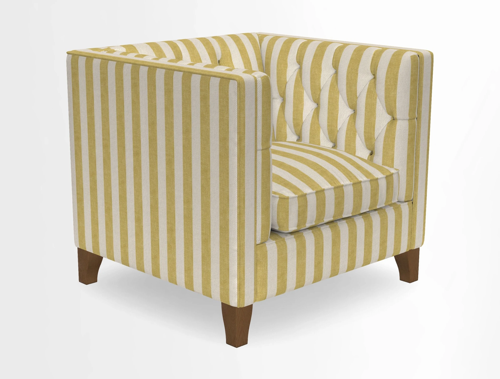 Haresfield Chair in Two Tone Plain Biscuit