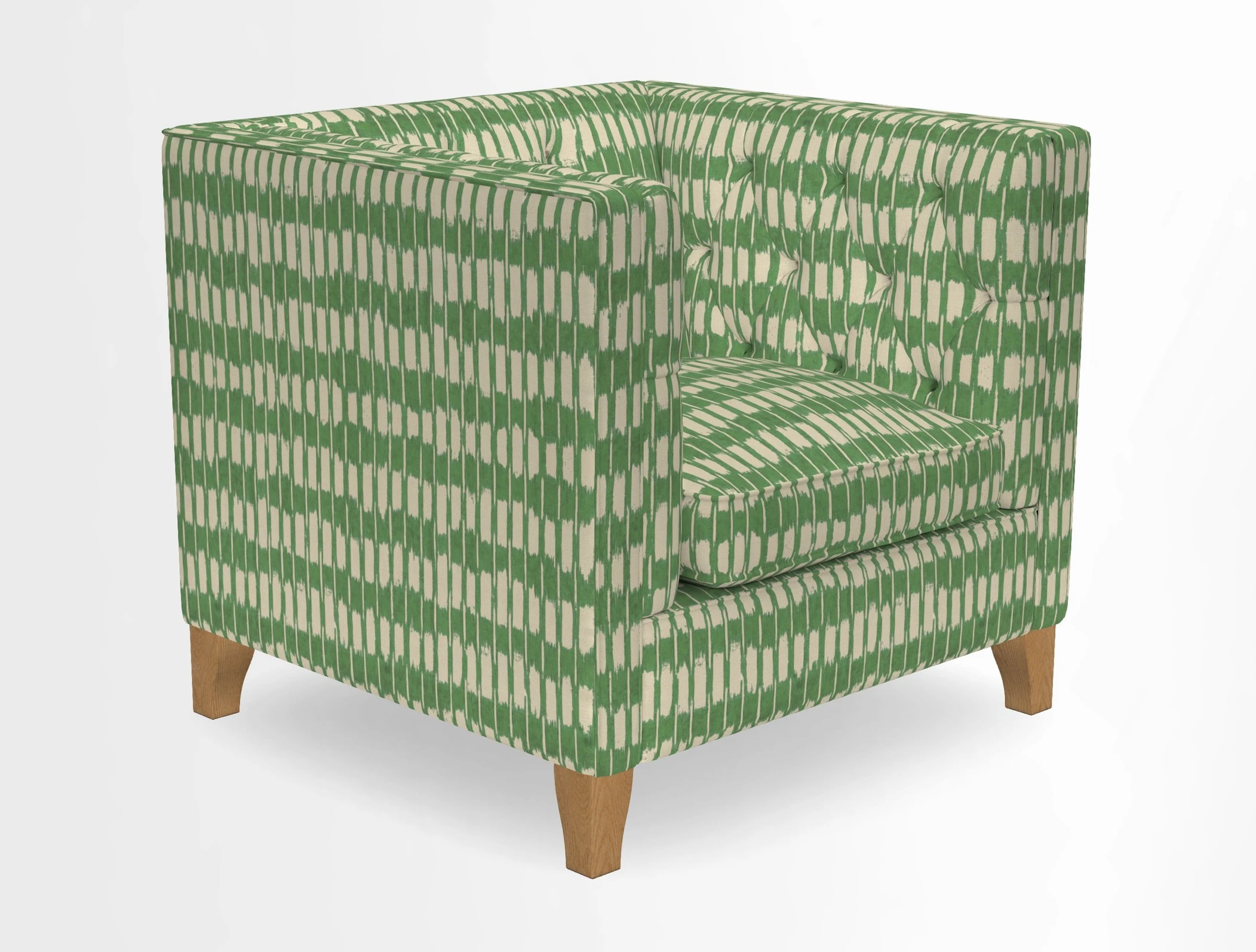 Haresfield Chair in Two Tone Plain Biscuit