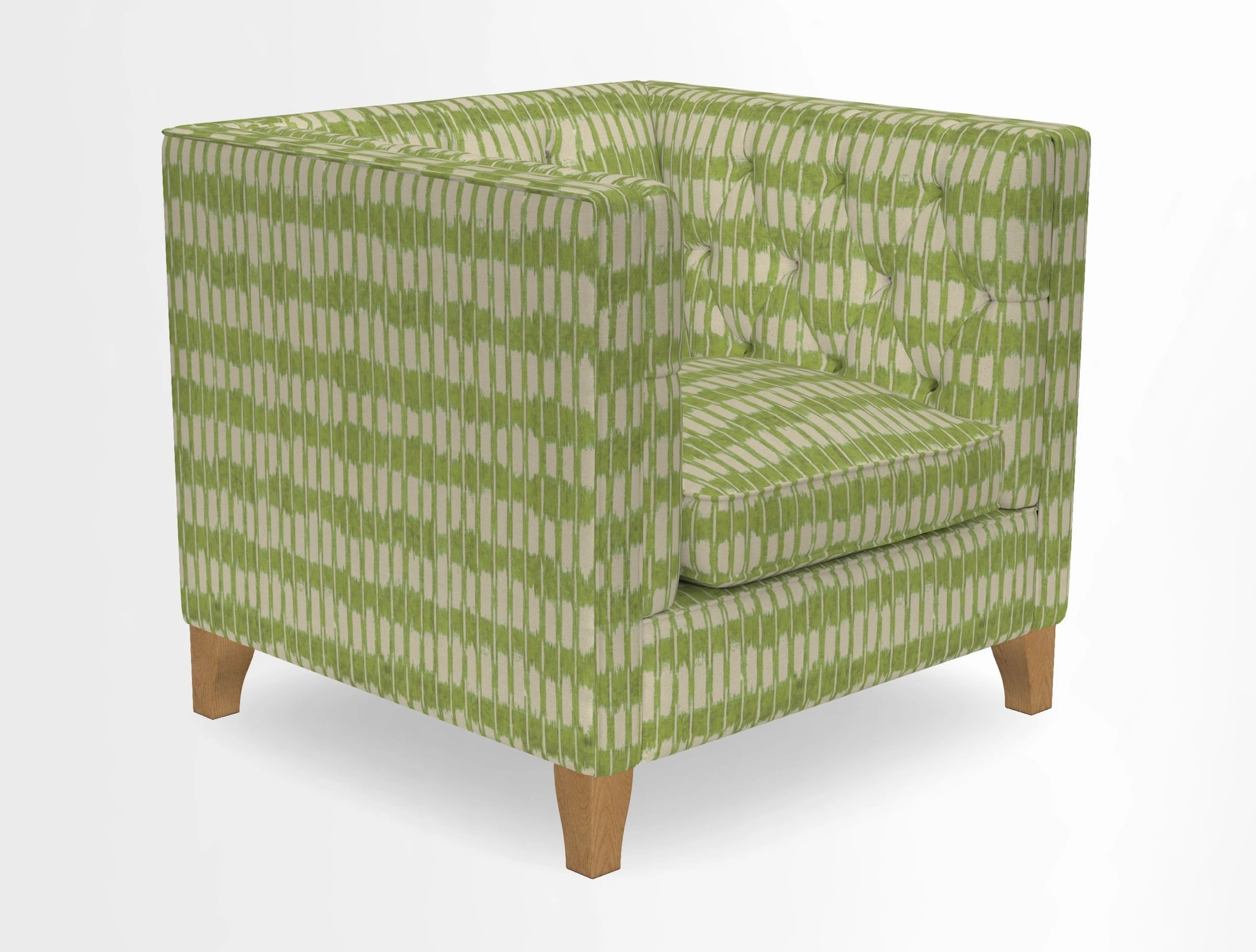 Haresfield Chair in Two Tone Plain Biscuit