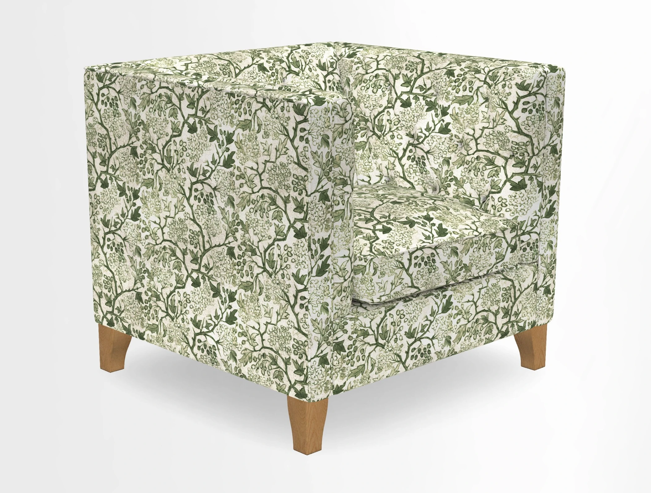 Haresfield Chair in Two Tone Plain Biscuit