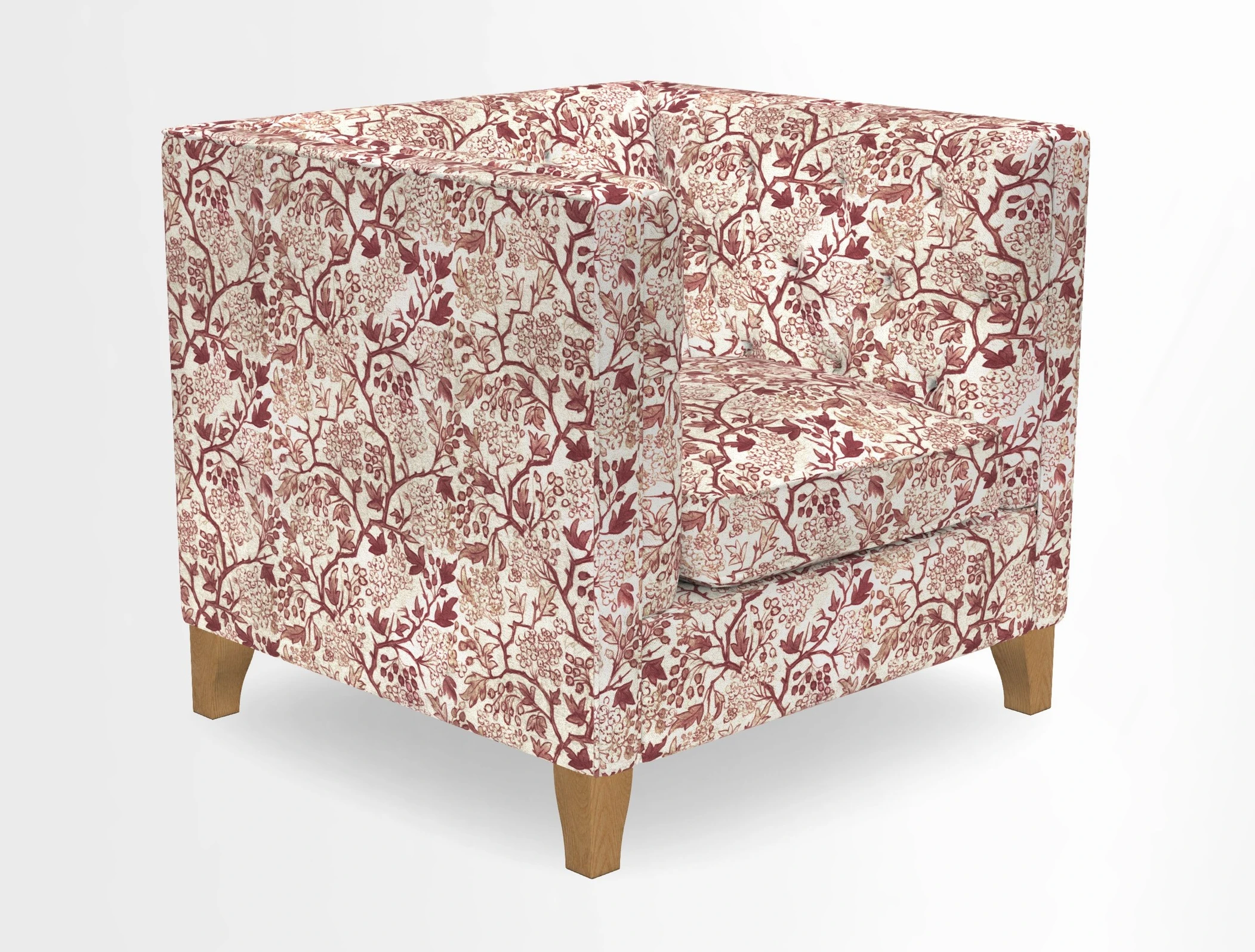 Haresfield Chair in Two Tone Plain Biscuit