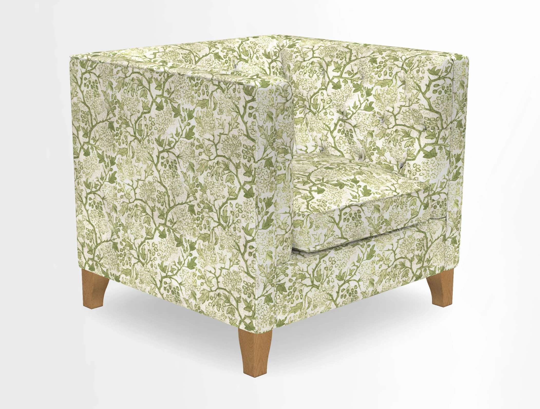 Haresfield Chair in Two Tone Plain Biscuit