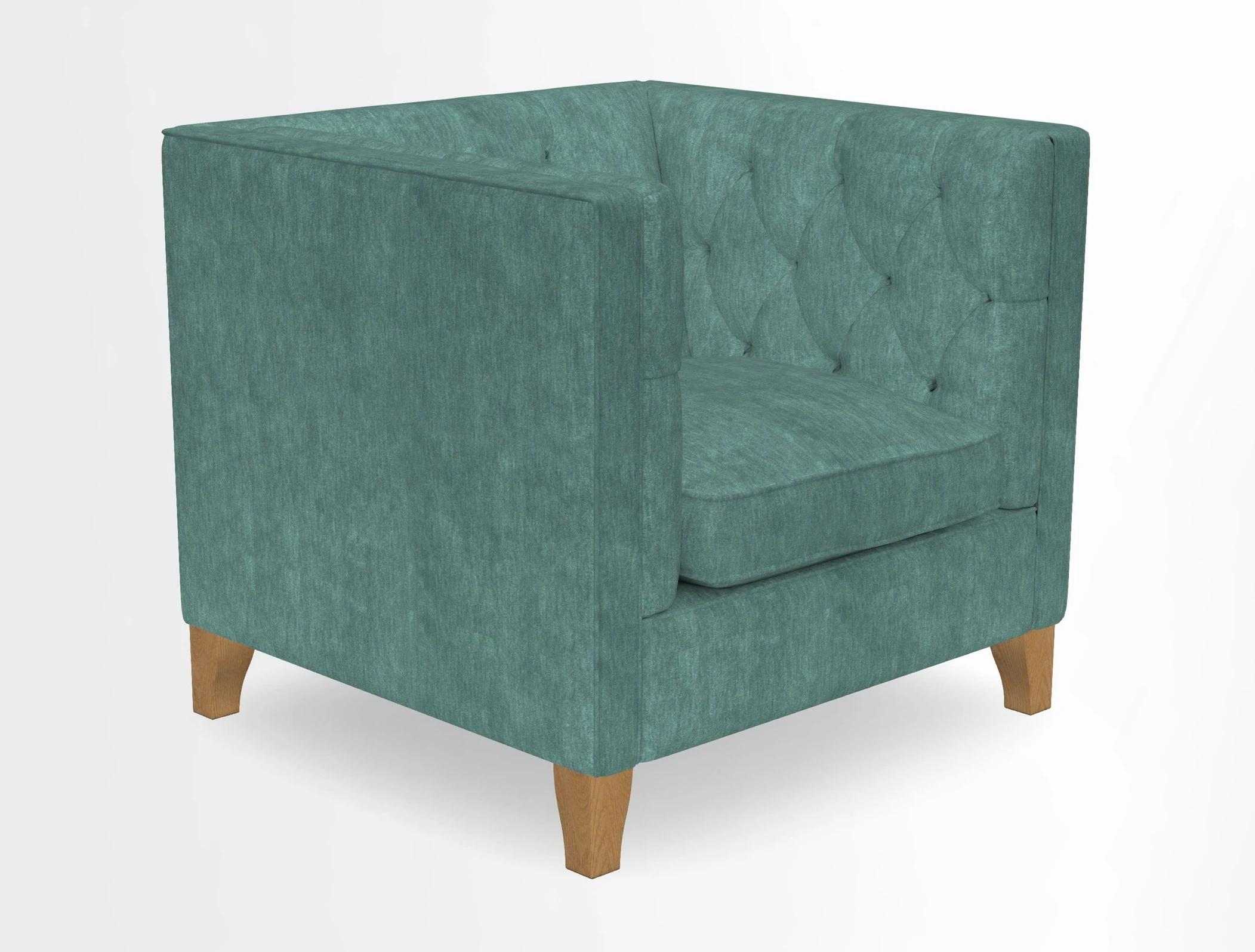 Haresfield Chair in Two Tone Plain Biscuit