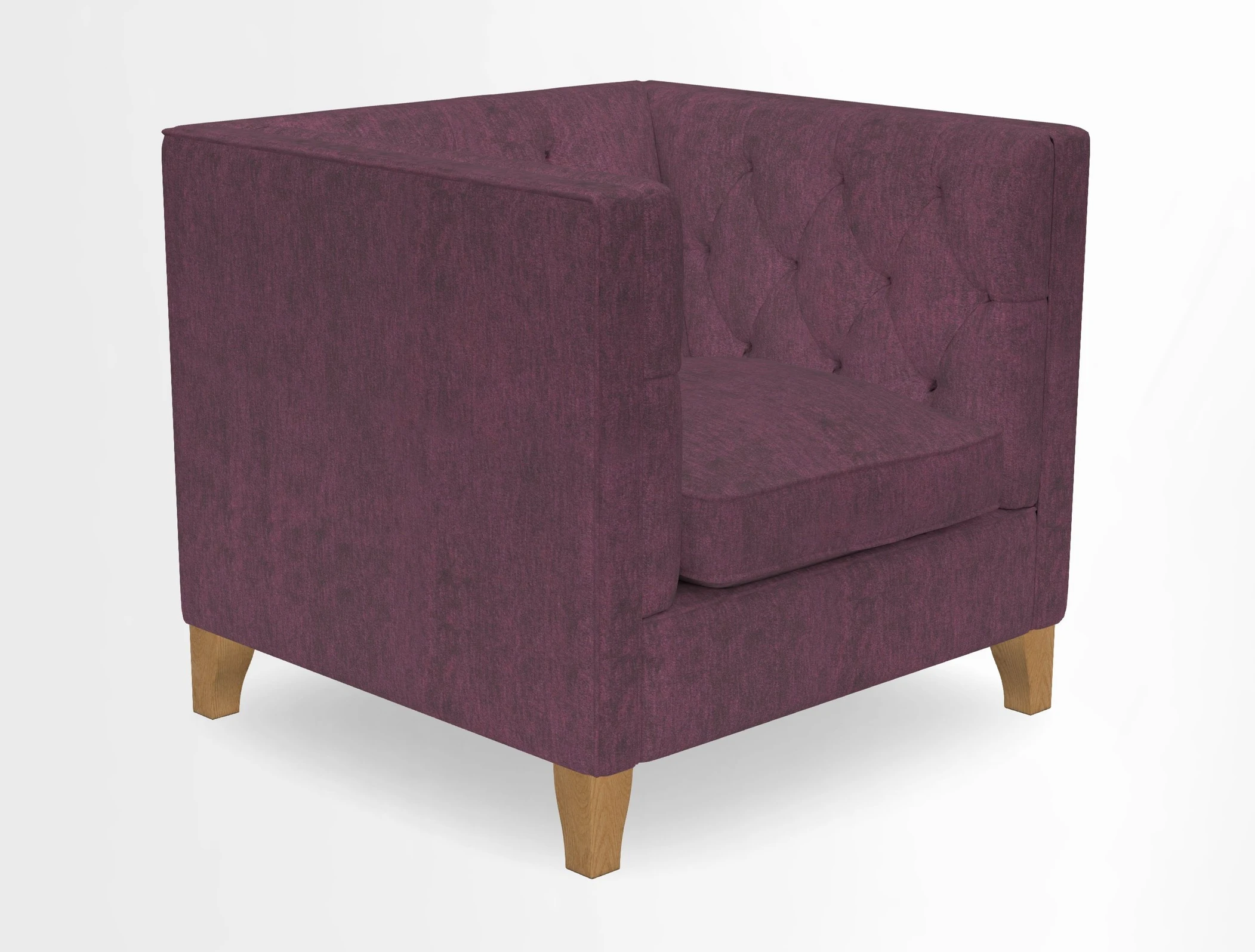 Haresfield Chair in Two Tone Plain Biscuit