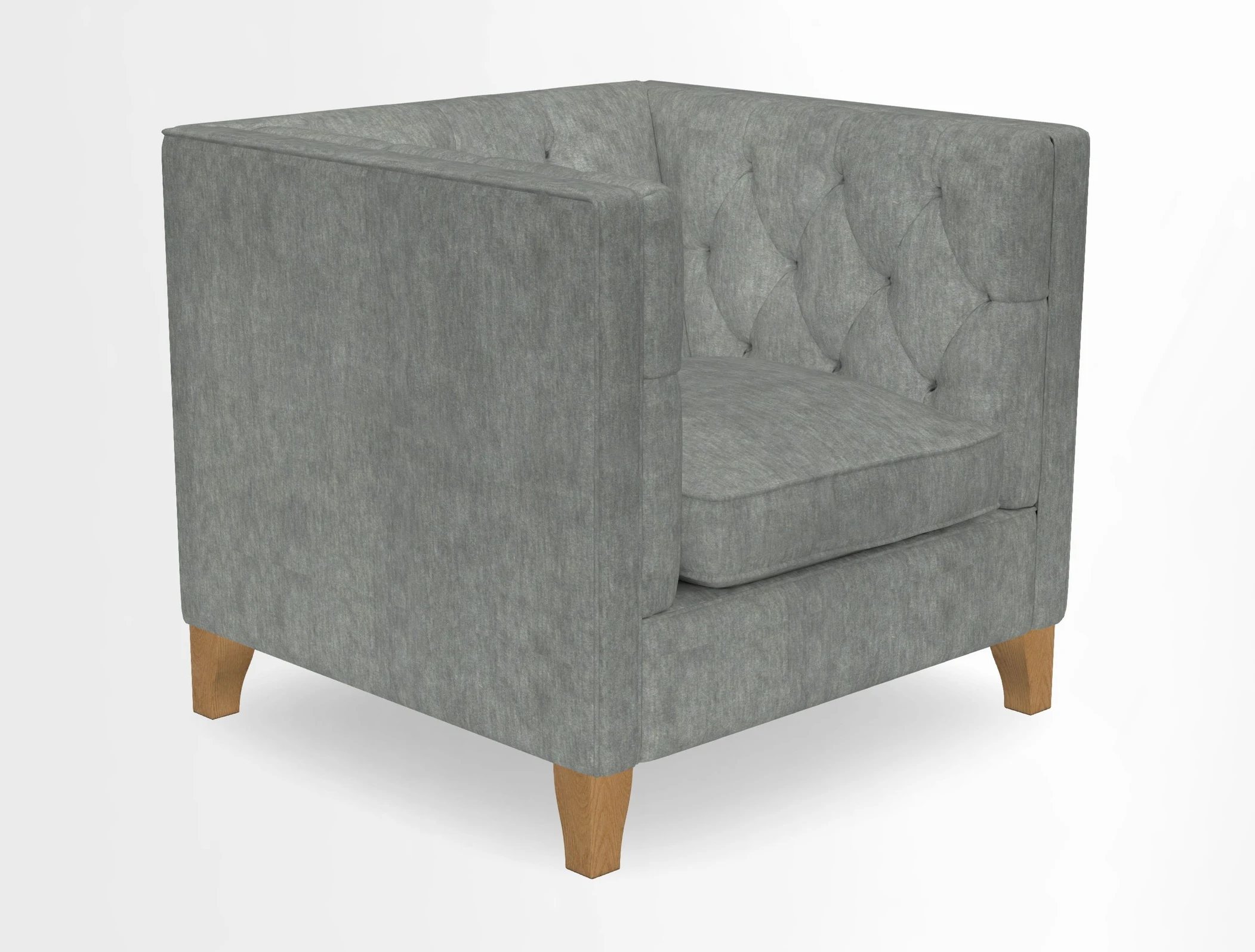 Haresfield Chair in Two Tone Plain Biscuit