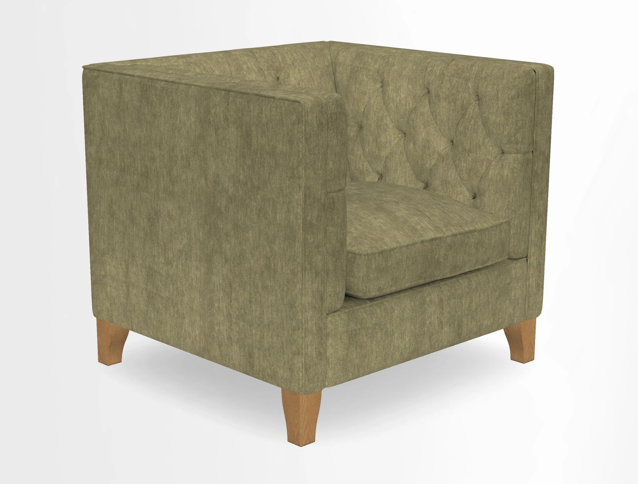 Haresfield Chair in Two Tone Plain Biscuit
