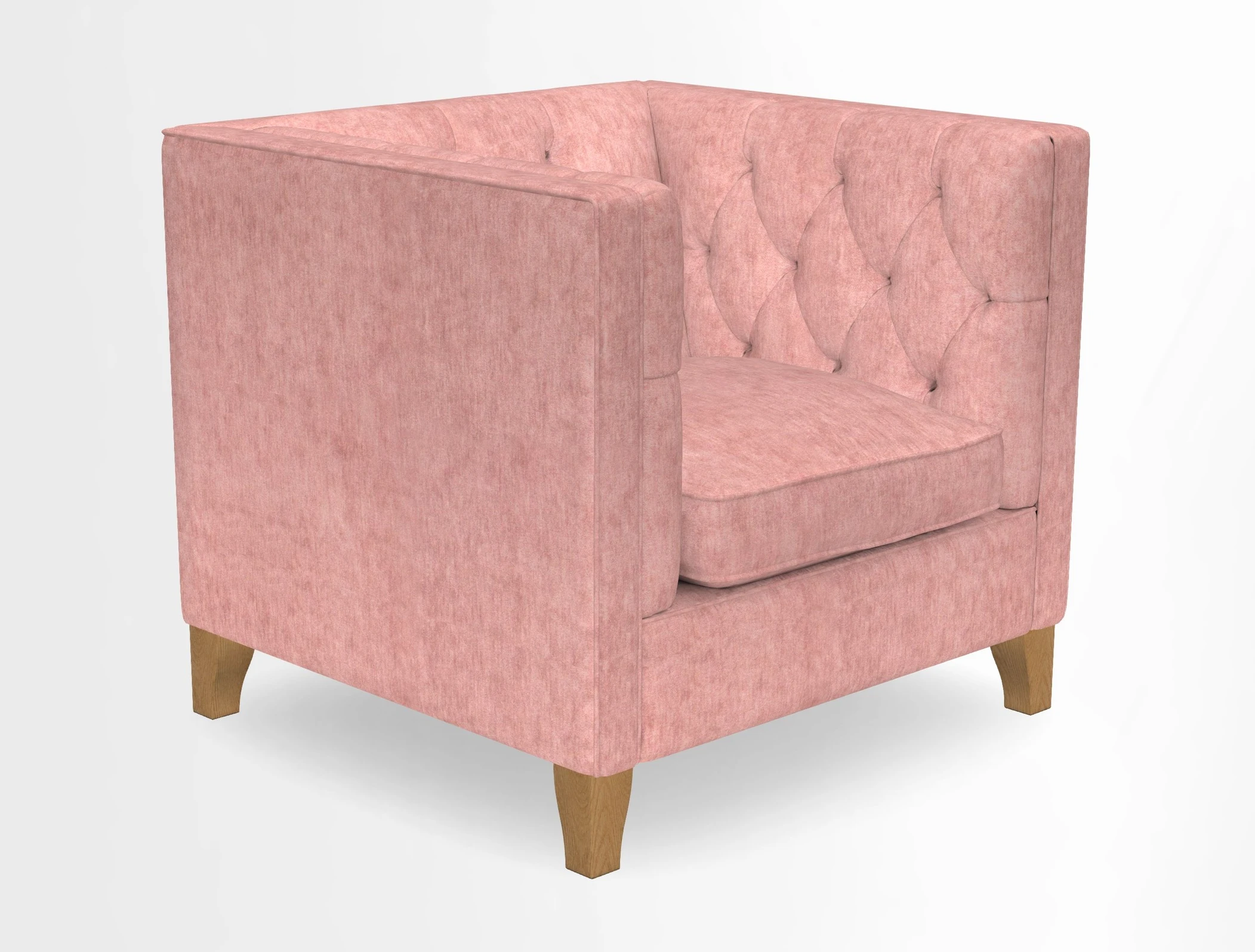 Haresfield Chair in Two Tone Plain Biscuit