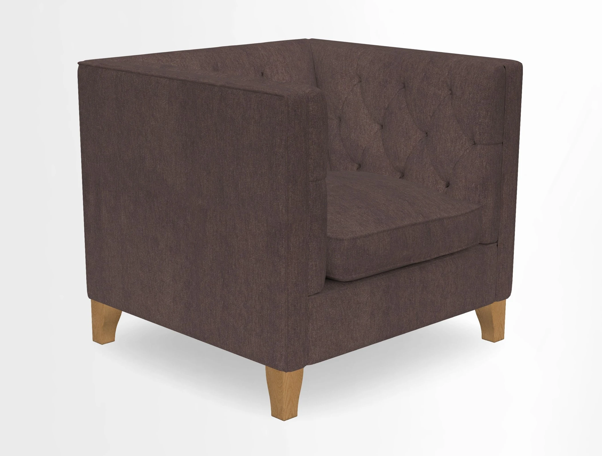 Haresfield Chair in Two Tone Plain Biscuit