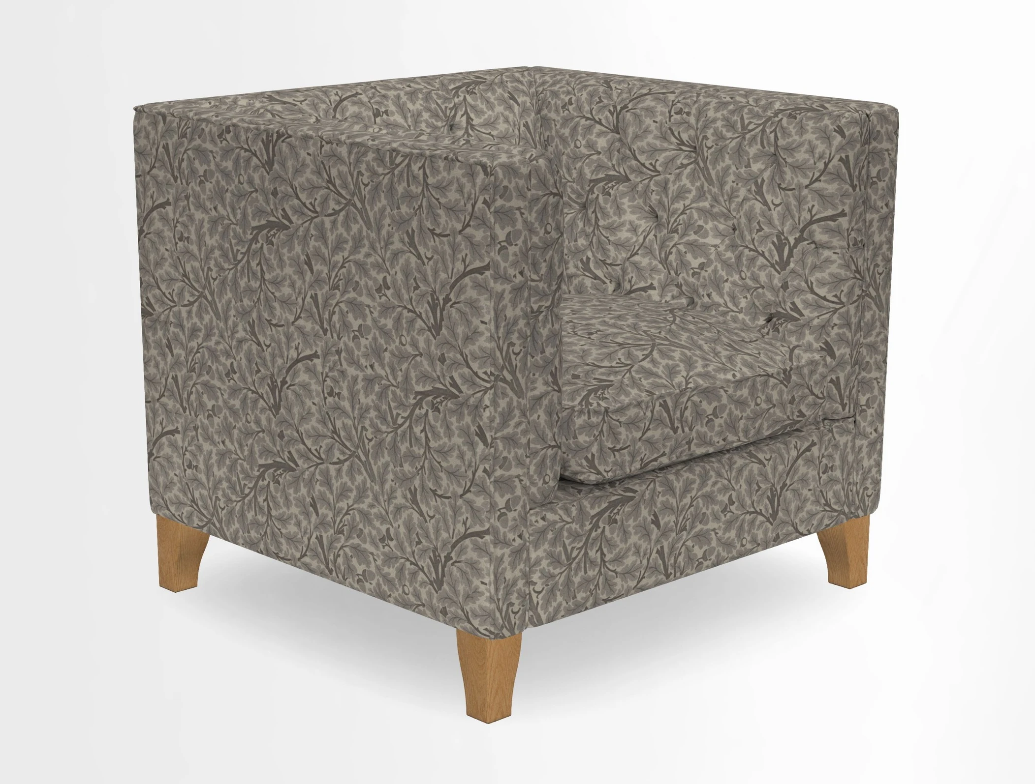 Haresfield Chair in Two Tone Plain Biscuit