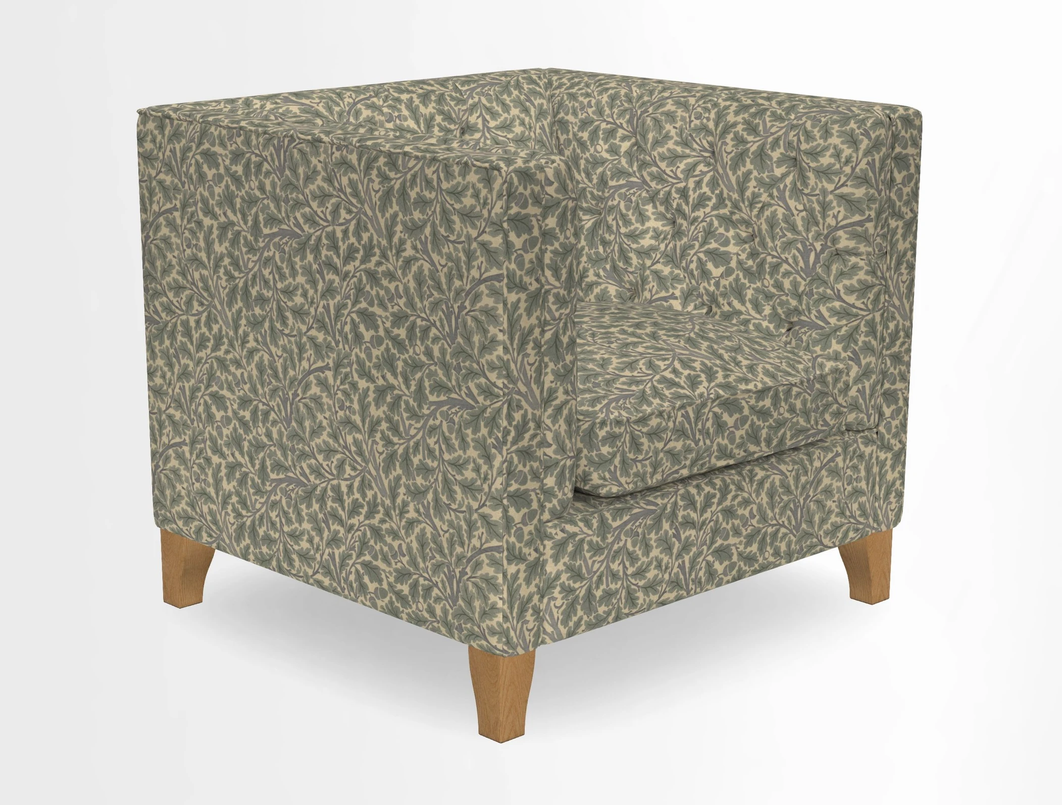 Haresfield Chair in Two Tone Plain Biscuit