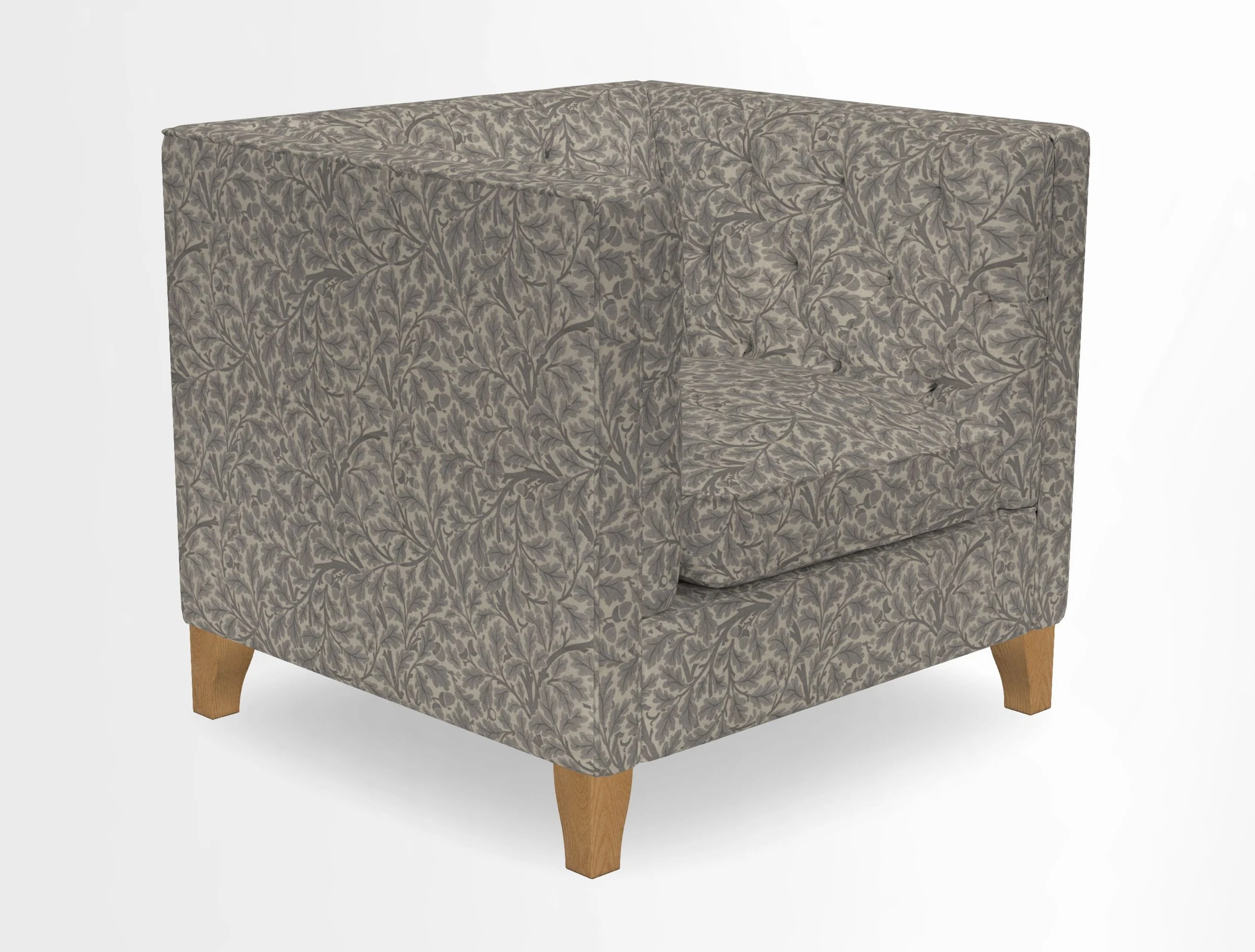 Haresfield Chair in Two Tone Plain Biscuit