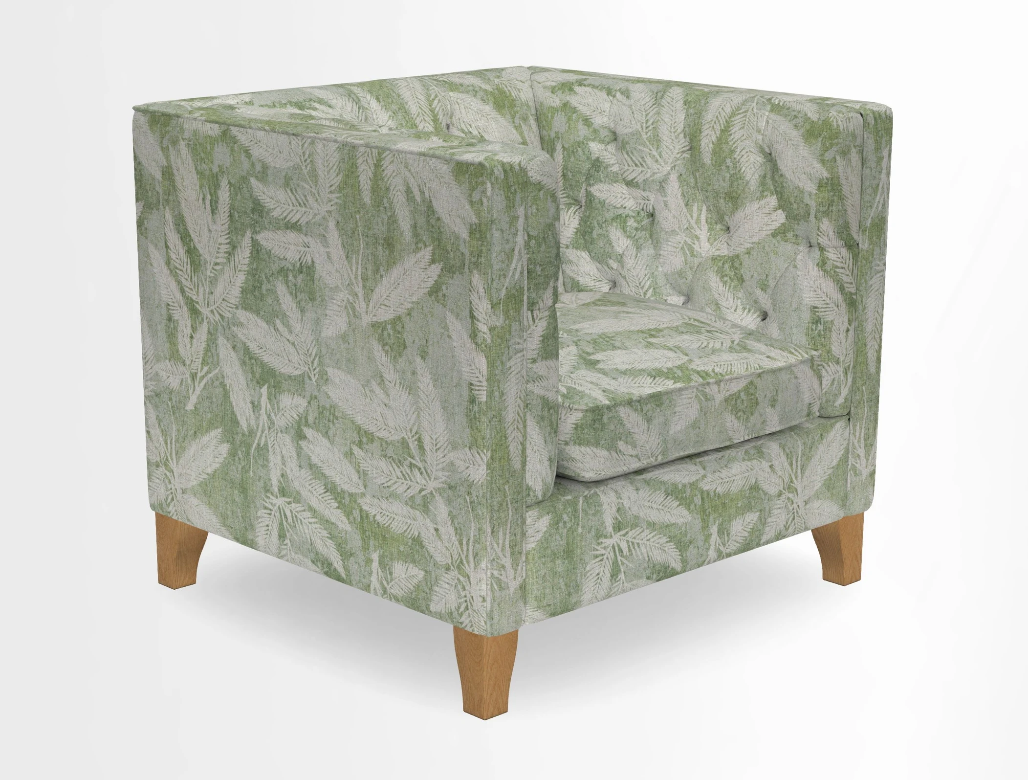 Haresfield Chair in Two Tone Plain Biscuit