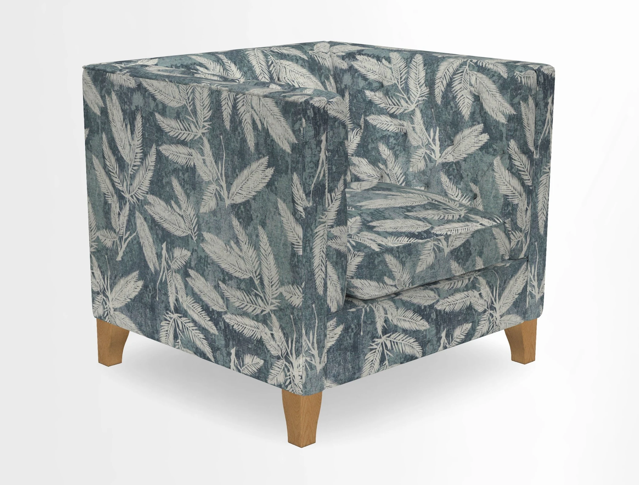 Haresfield Chair in Two Tone Plain Biscuit