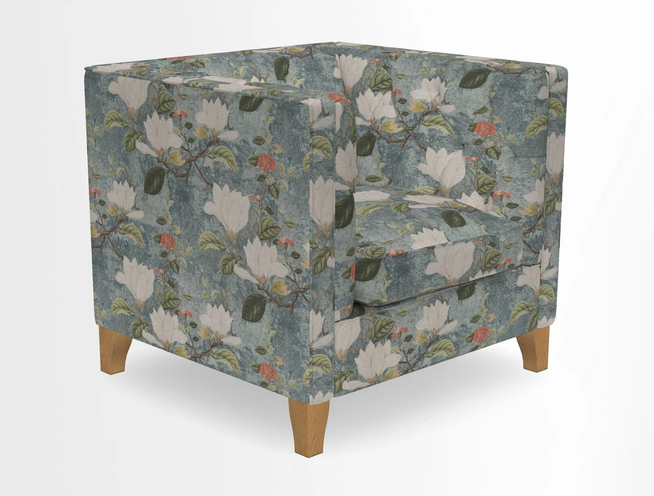 Haresfield Chair in Two Tone Plain Biscuit