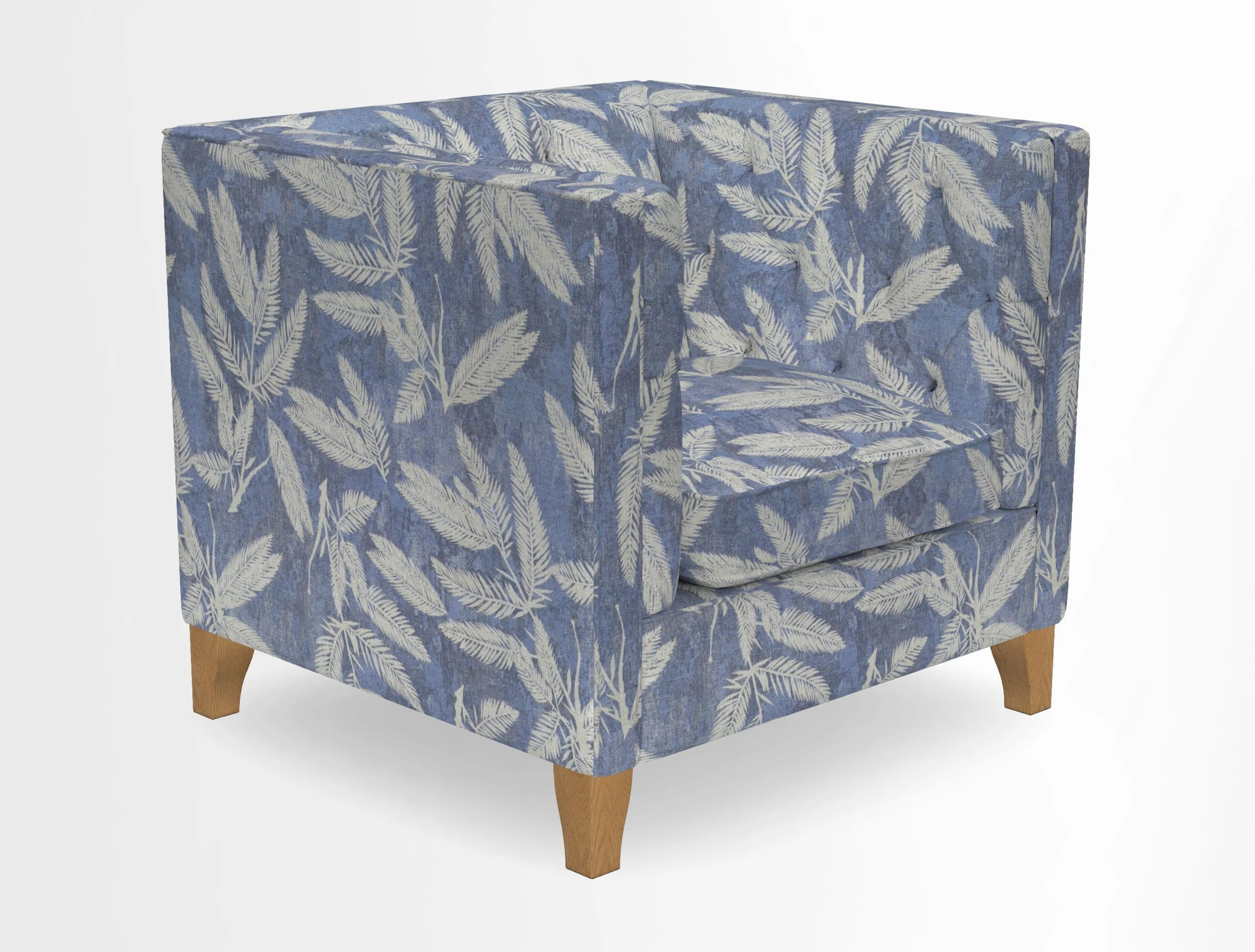 Haresfield Chair in Two Tone Plain Biscuit