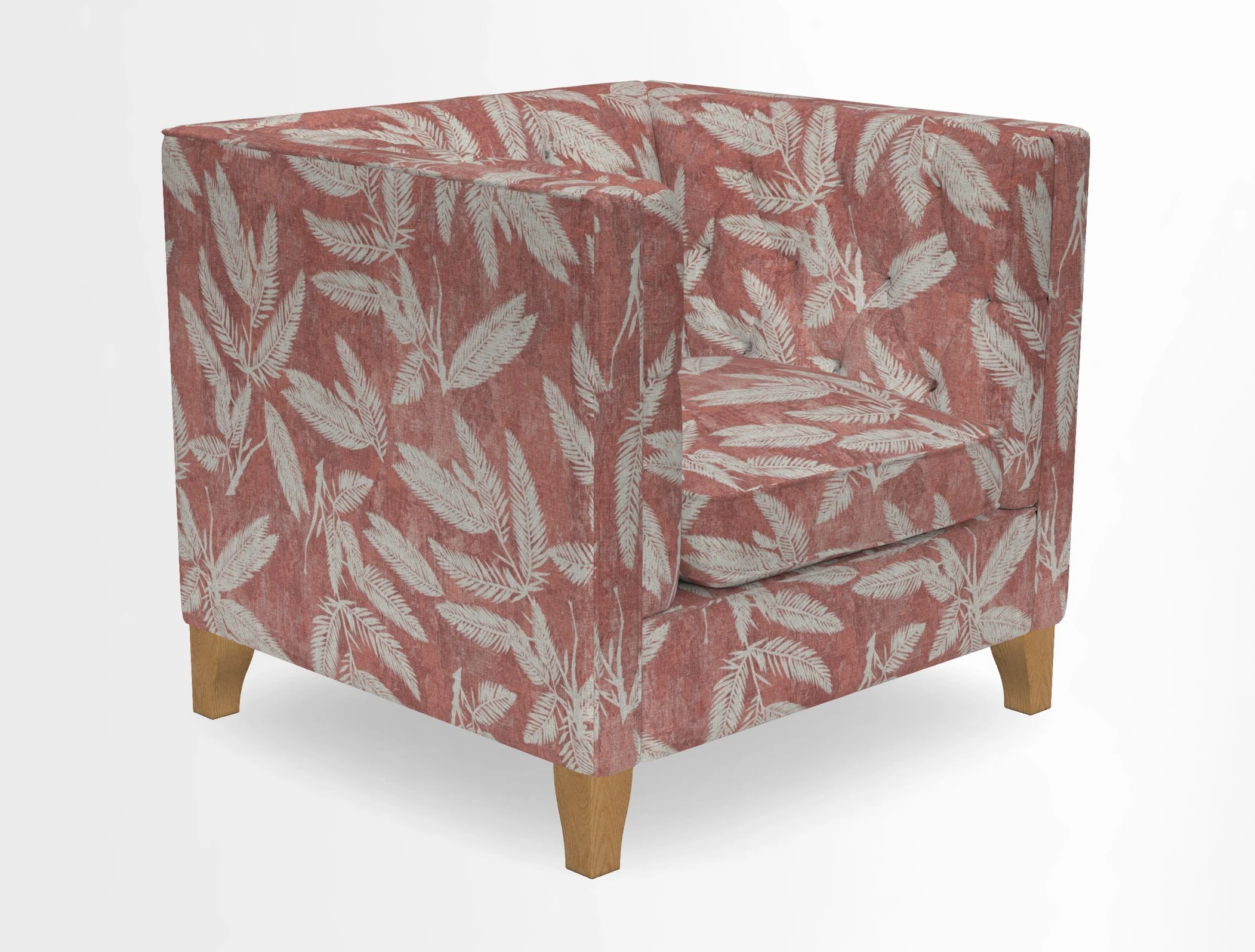 Haresfield Chair in Two Tone Plain Biscuit