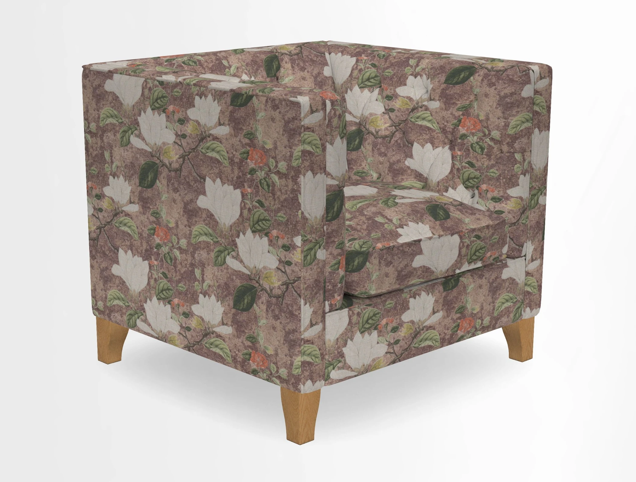 Haresfield Chair in Two Tone Plain Biscuit