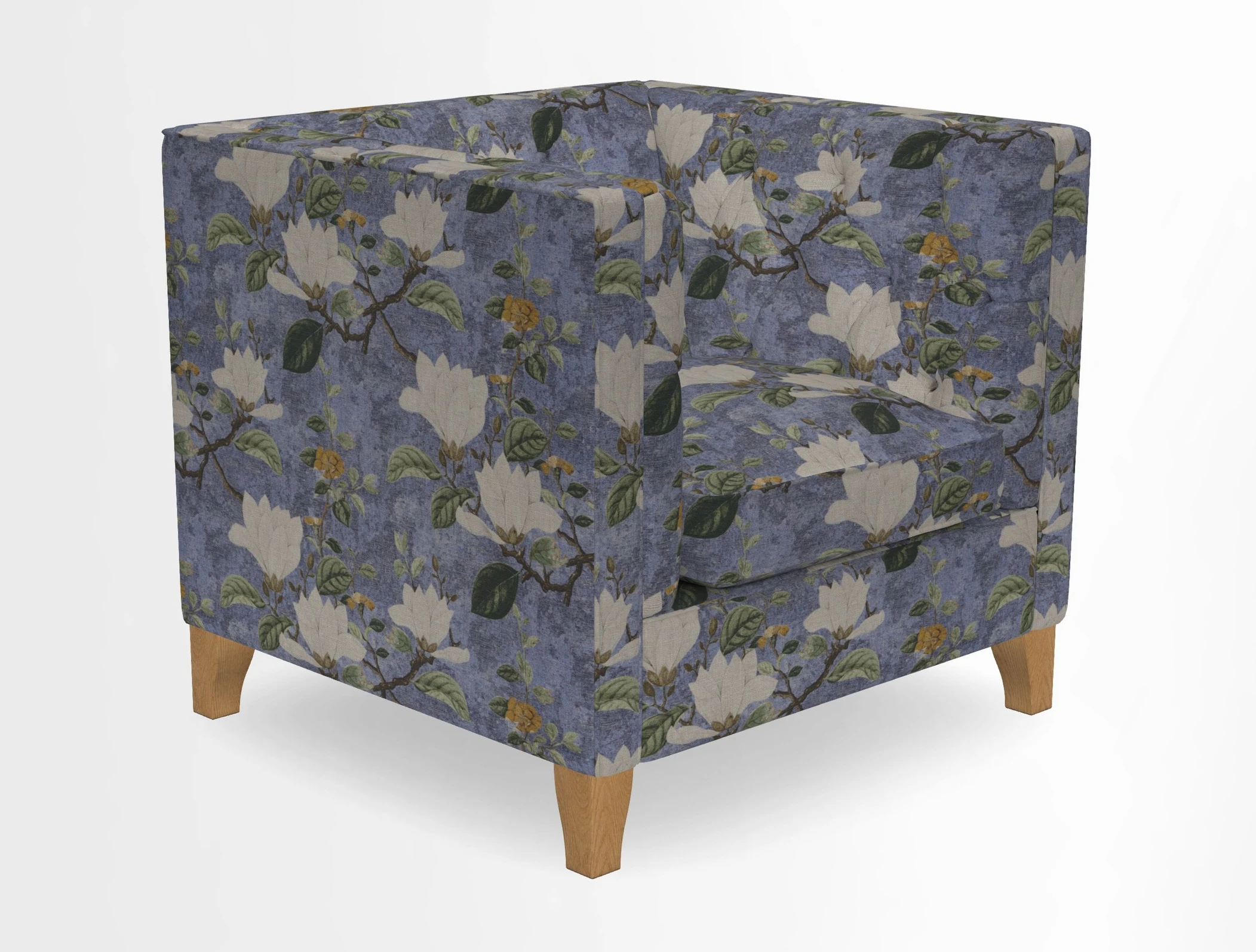 Haresfield Chair in Two Tone Plain Biscuit