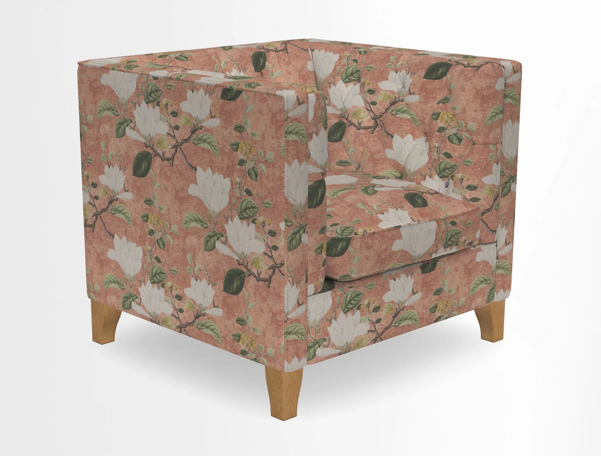 Haresfield Chair in Two Tone Plain Biscuit