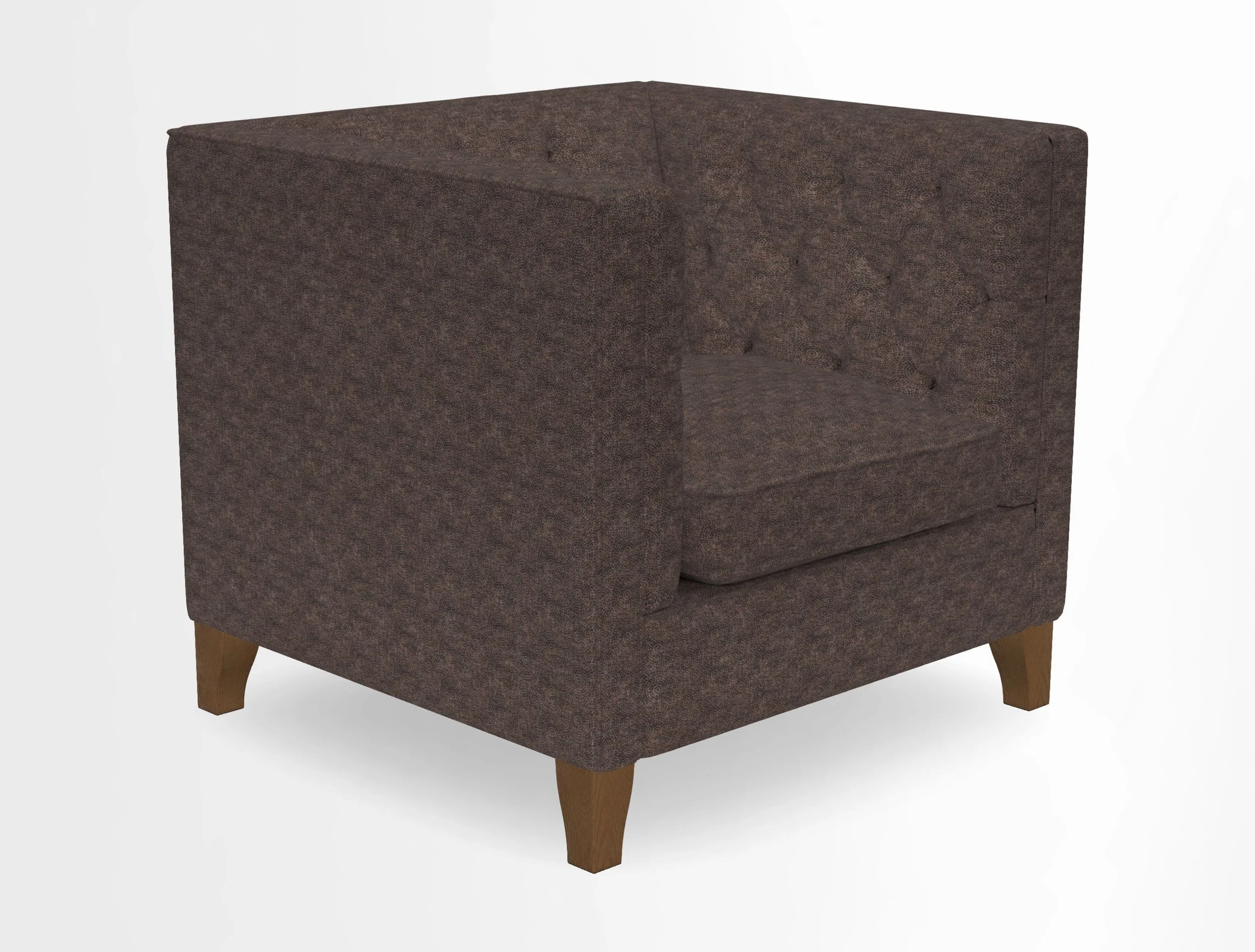 Haresfield Chair in Two Tone Plain Biscuit