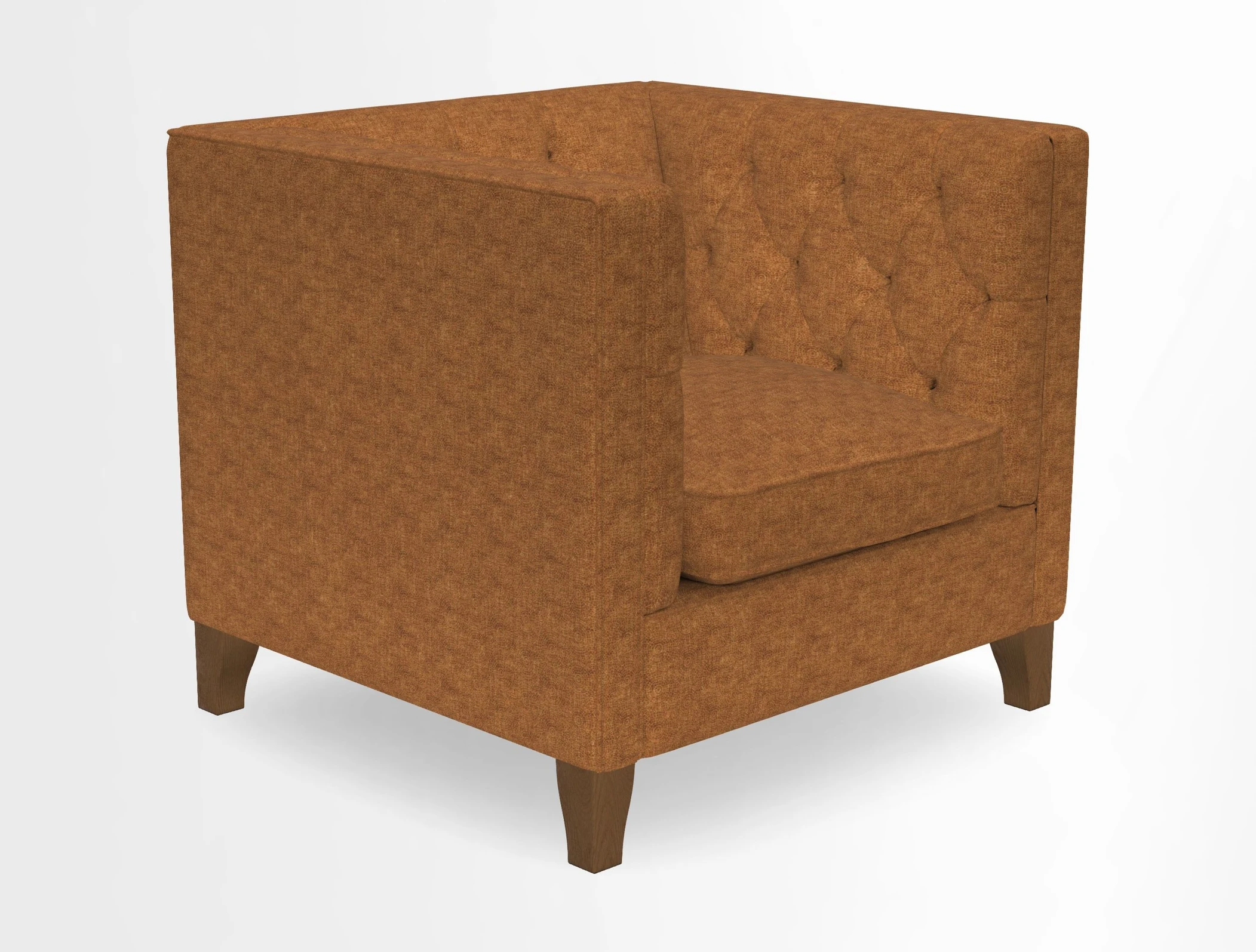 Haresfield Chair in Two Tone Plain Biscuit