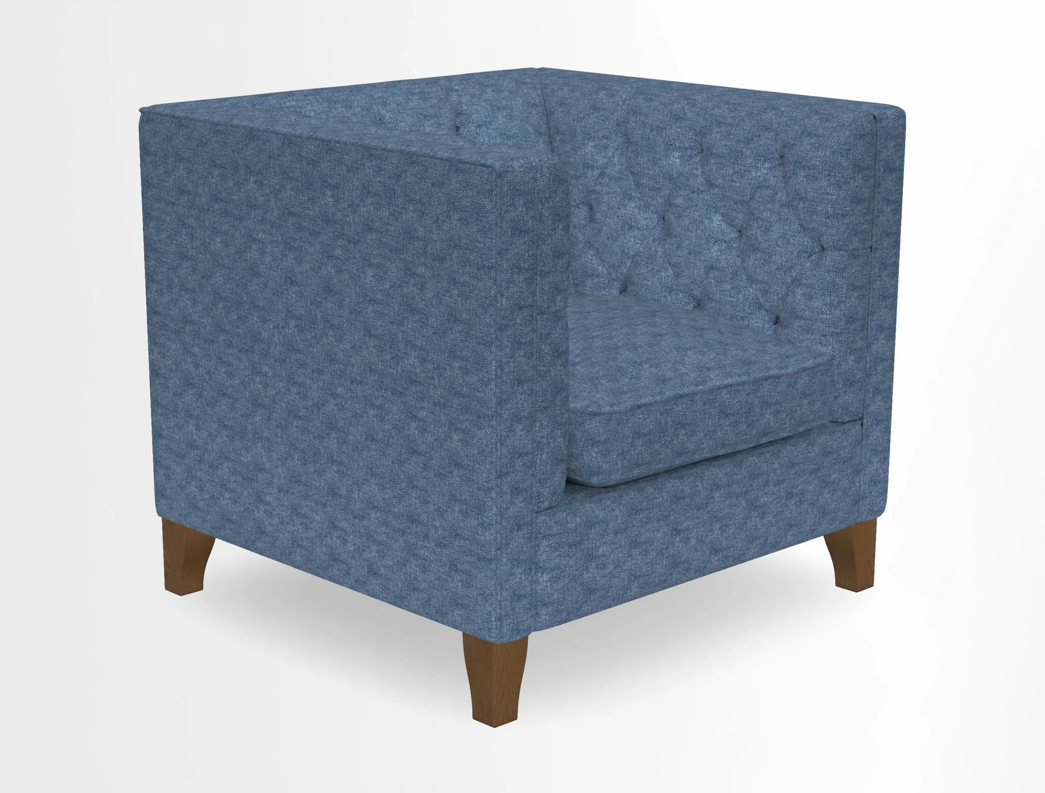 Haresfield Chair in Two Tone Plain Biscuit