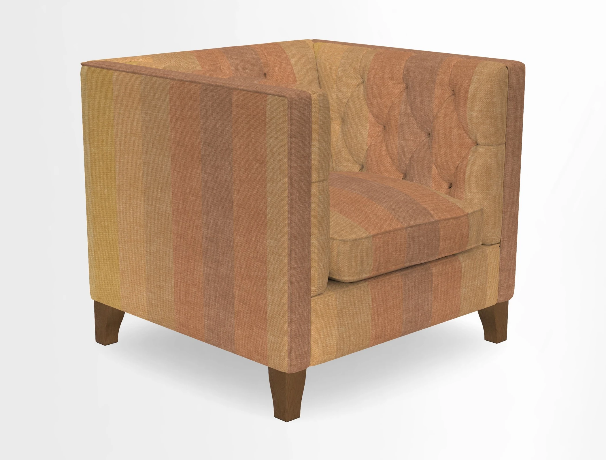 Haresfield Chair in Two Tone Plain Biscuit