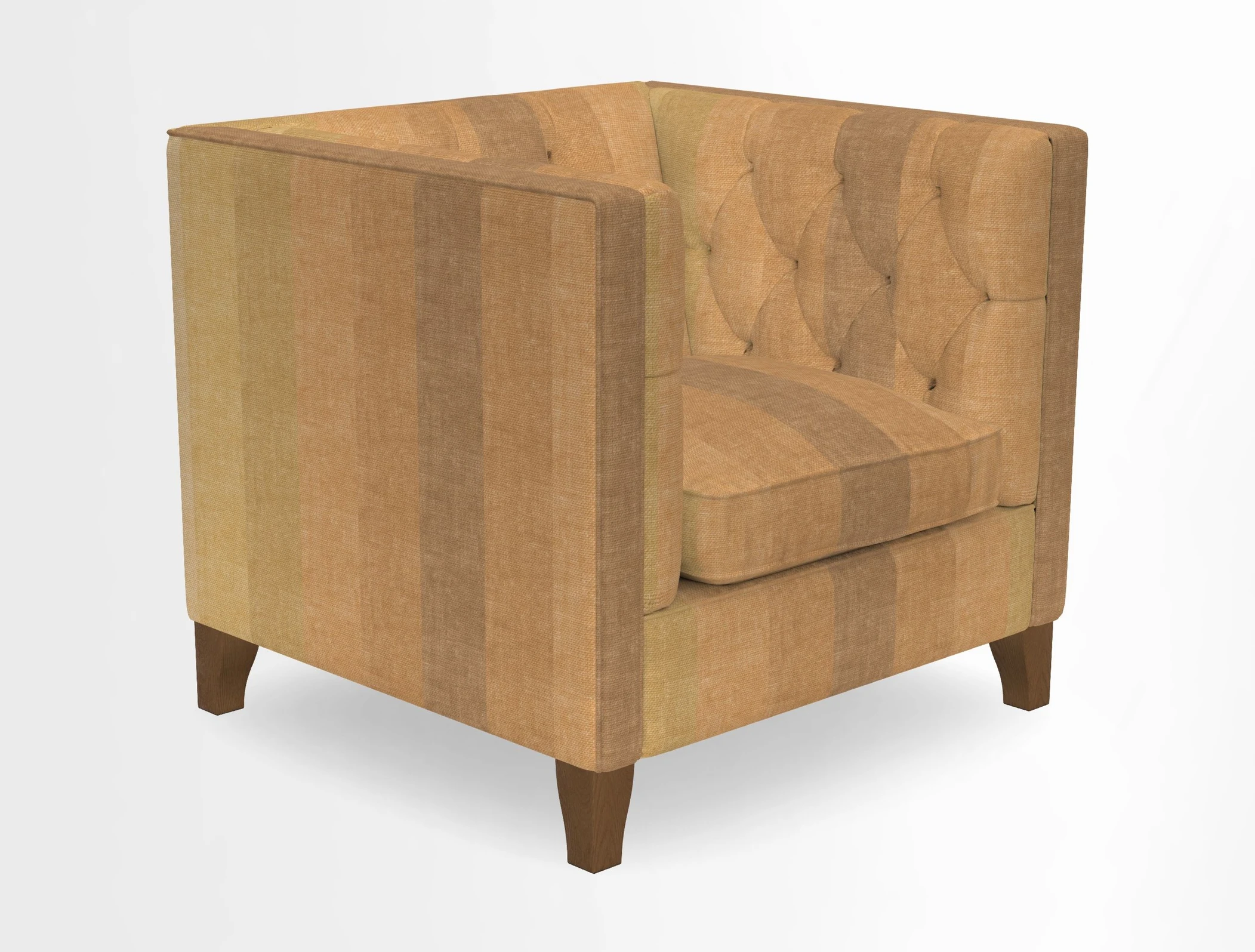 Haresfield Chair in Two Tone Plain Biscuit