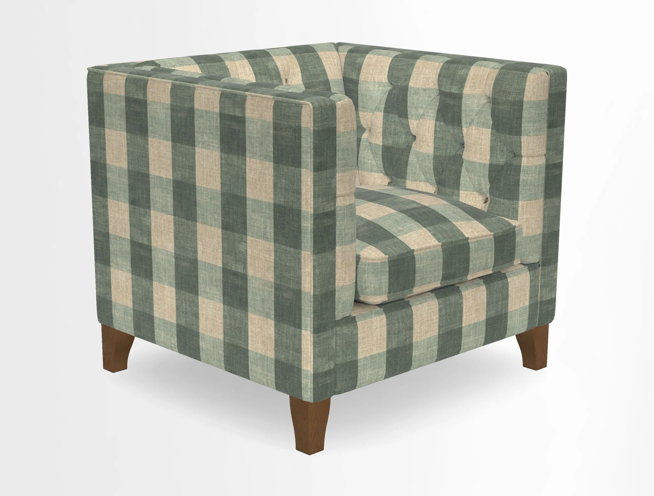 Haresfield Chair in Two Tone Plain Biscuit